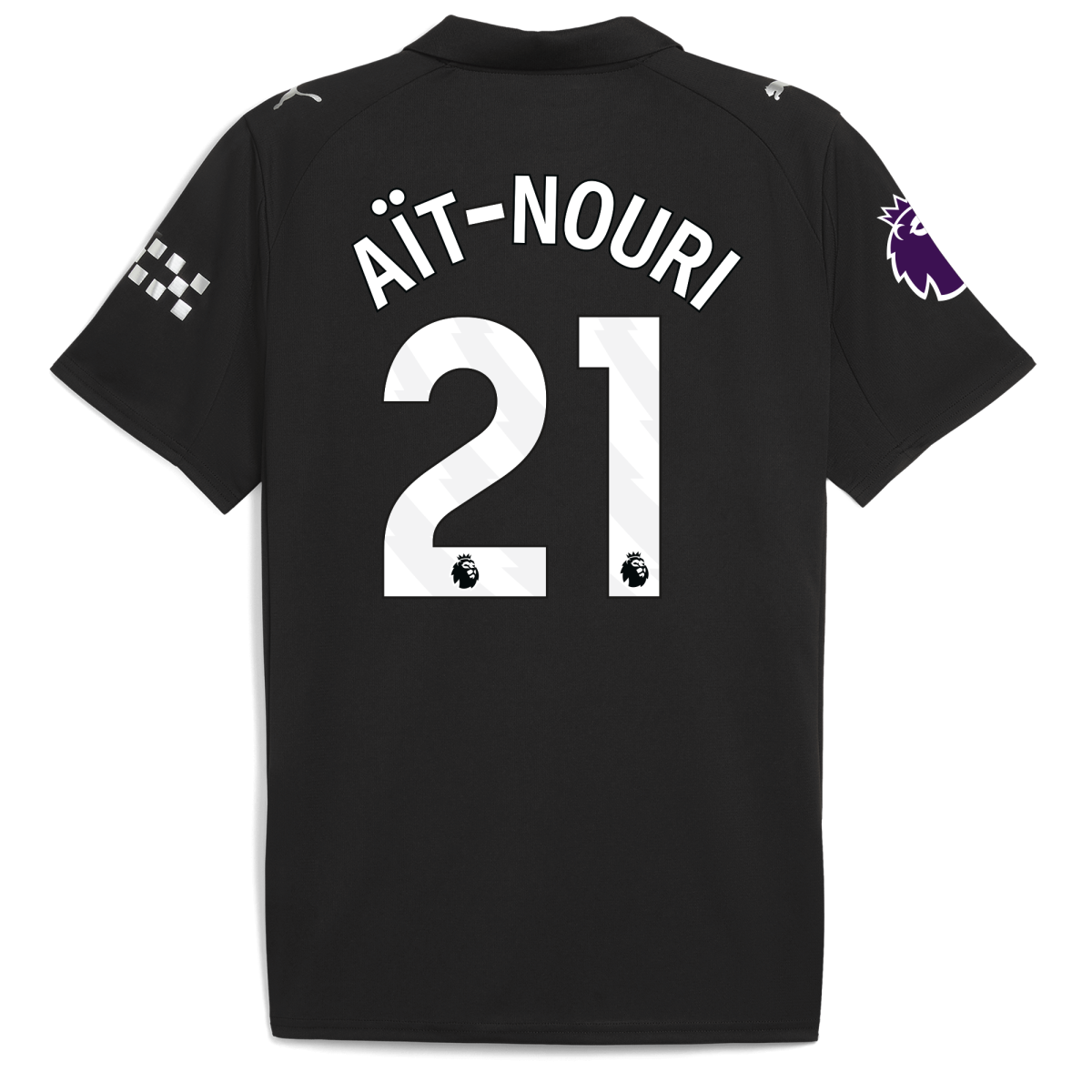 Manchester City manchester city premier league away jersey 202526 with ait-nouri 21 printing Collection - ManchesterCitystore.com