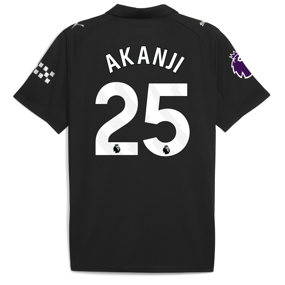 Manchester City manchester city premier league away jersey 202526 with akanji 25 printing Collection - ManchesterCitystore.com