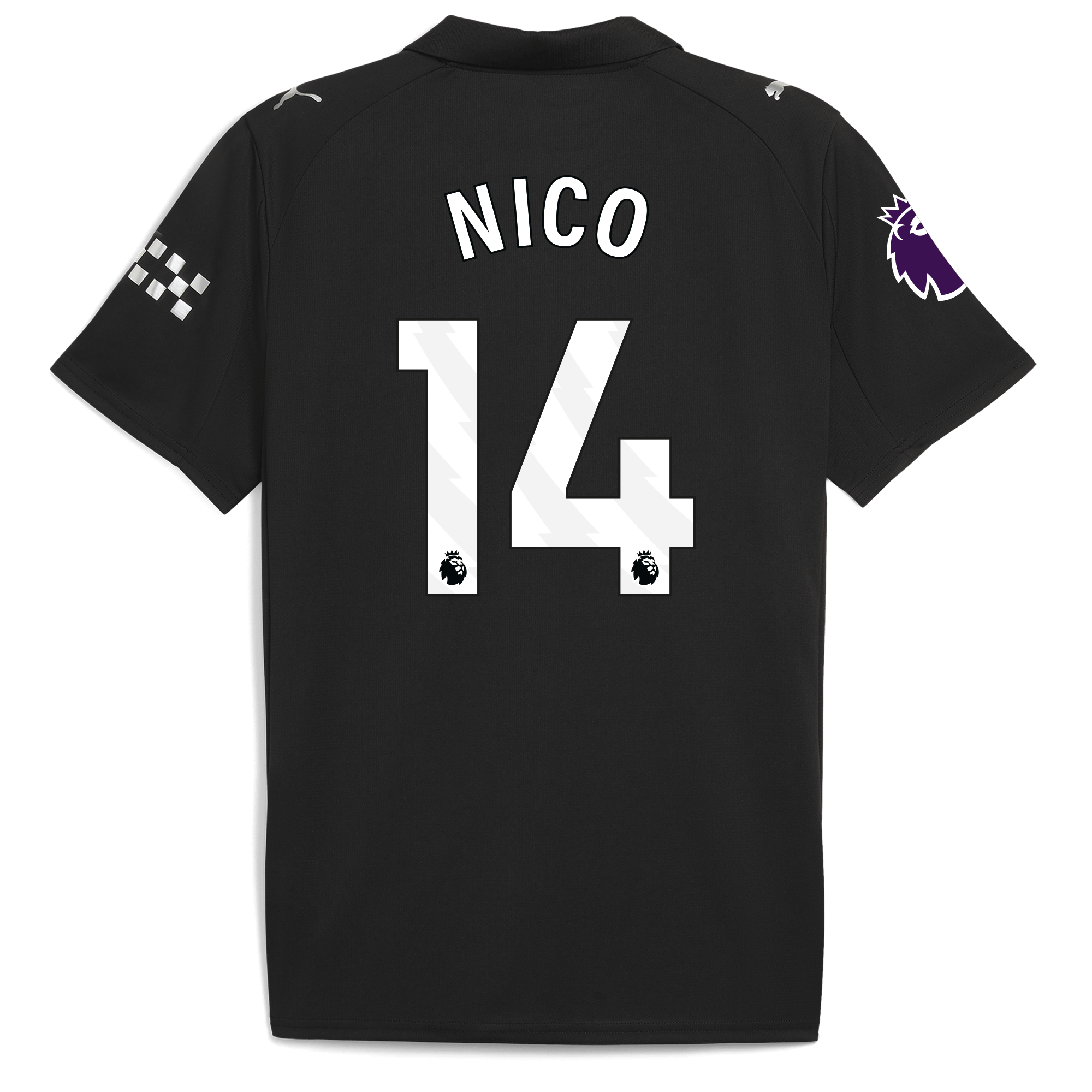Manchester City manchester city premier league away jersey 202526 with nico 14 printing Collection - ManchesterCitystore.com