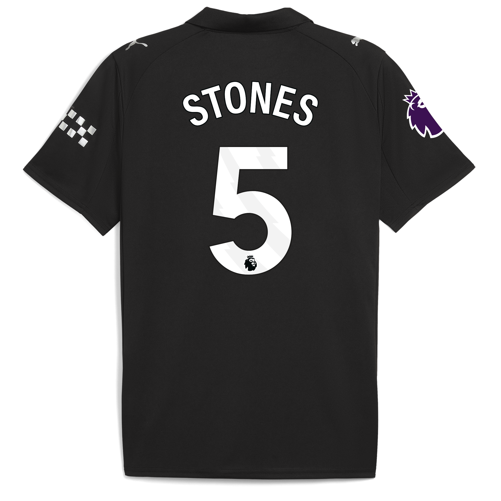 Manchester City manchester city premier league away jersey 202526 with stones 5 printing Collection - ManchesterCitystore.com
