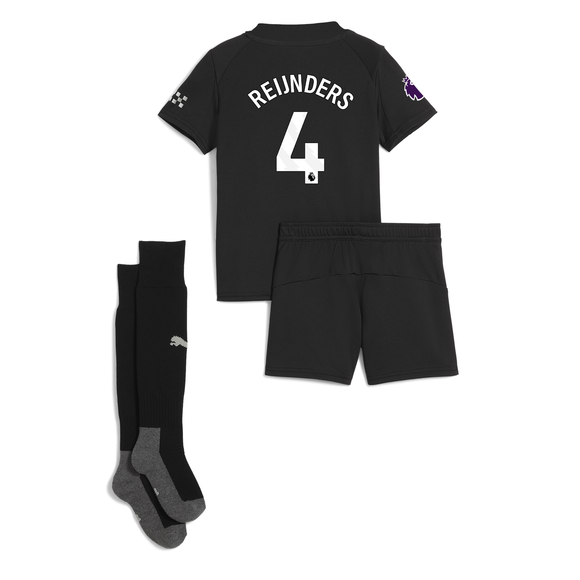 Manchester City manchester city premier league away mini kit 202526 with reijnders 4 printing Collection - ManchesterCitystore.com