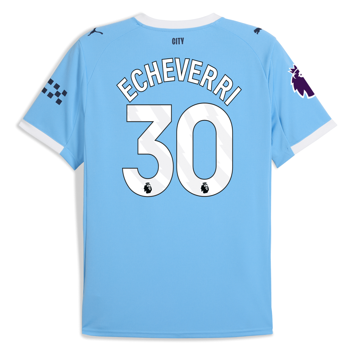 Manchester City manchester city premier league home jersey 202526 with echeverri 30 printing Collection - ManchesterCitystore.com