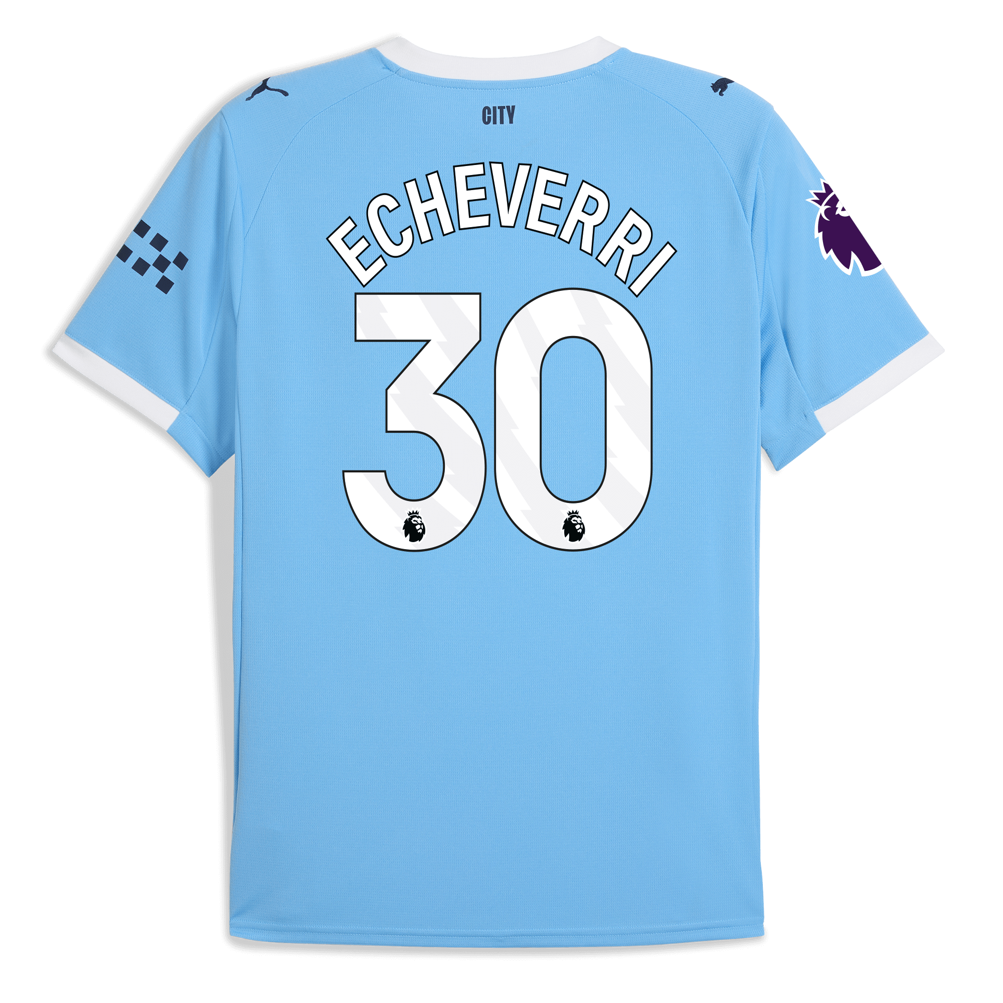 Manchester City manchester city premier league home jersey 202526 with echeverri 30 printing Collection - ManchesterCitystore.com