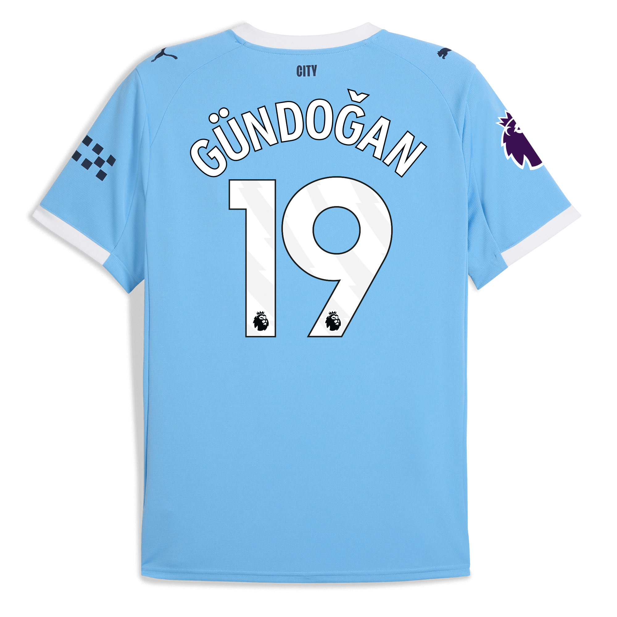 Manchester City manchester city premier league home jersey 202526 with gundogan 19 printing Collection - ManchesterCitystore.com