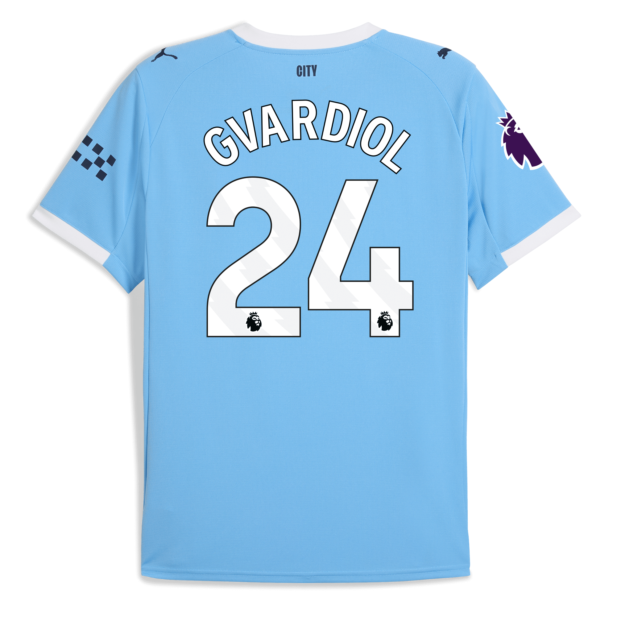 Manchester City manchester city premier league home jersey 202526 with gvardiol 24 printing Collection - ManchesterCitystore.com