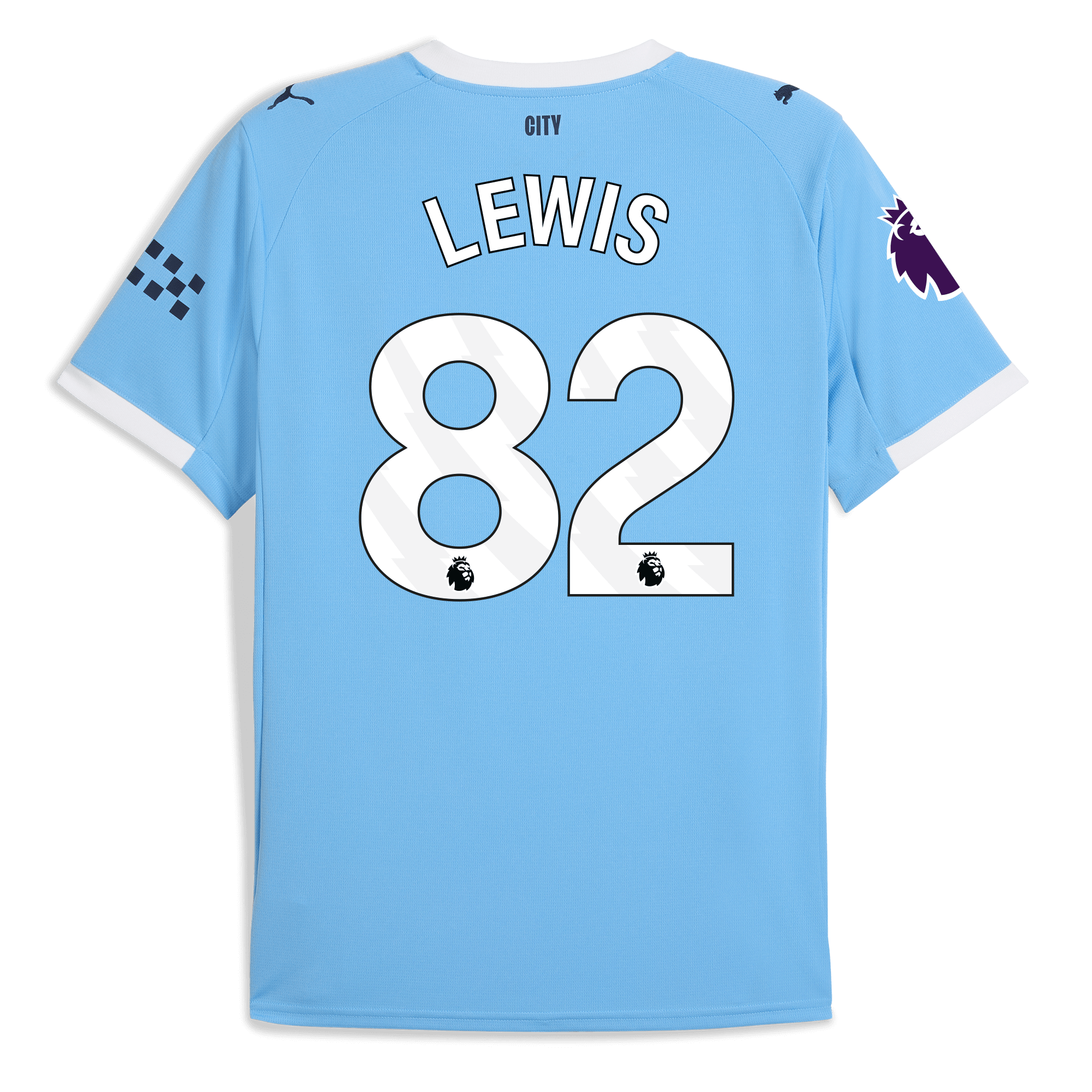 Manchester City manchester city premier league home jersey 202526 with lewis 82 printing Collection - ManchesterCitystore.com