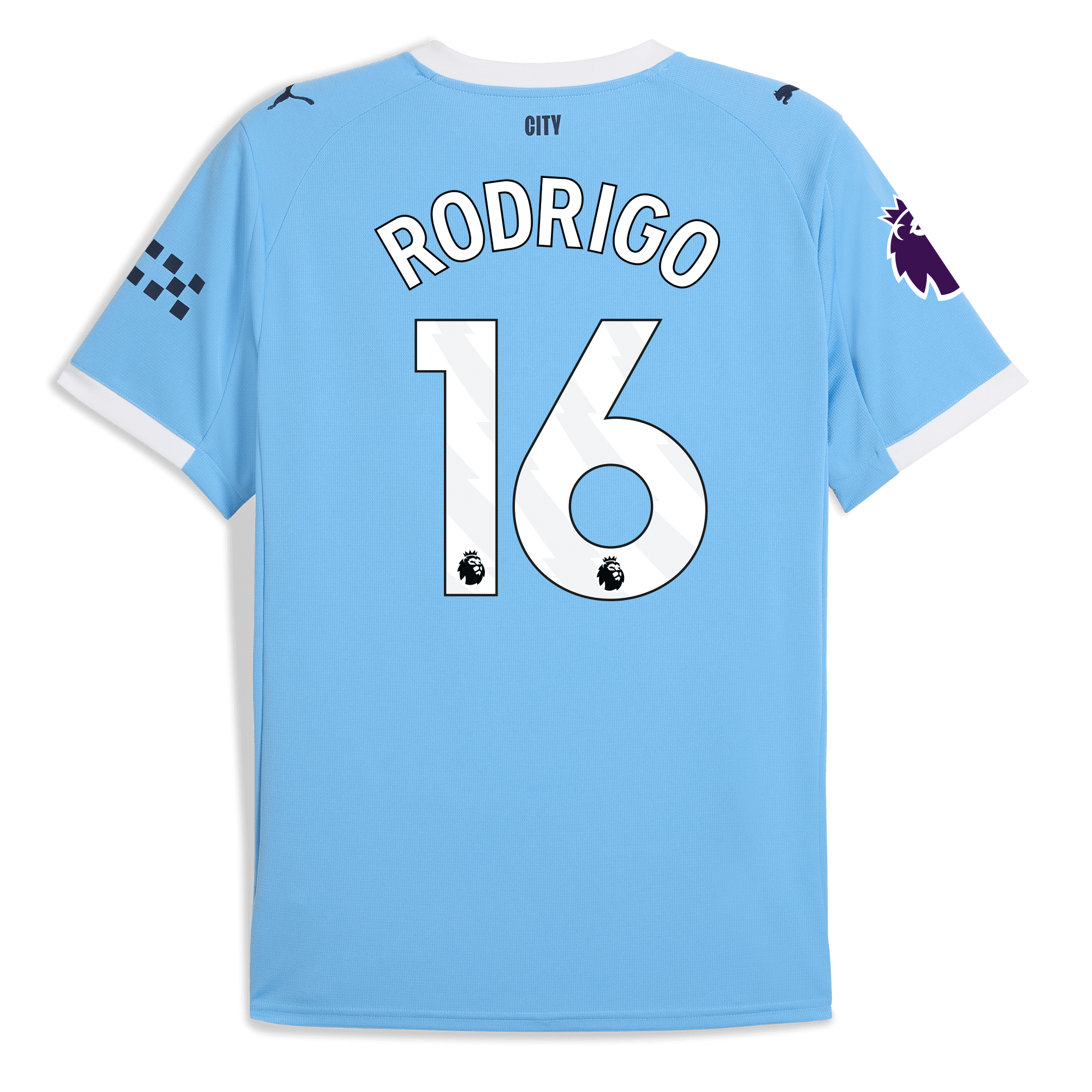 Manchester City manchester city premier league home jersey 202526 with rodrigo 16 printing Collection - ManchesterCitystore.com