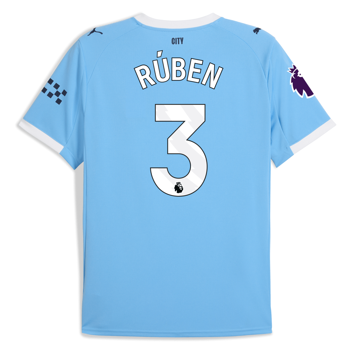 Manchester City manchester city premier league home jersey 202526 with ruben 3 printing Collection - ManchesterCitystore.com