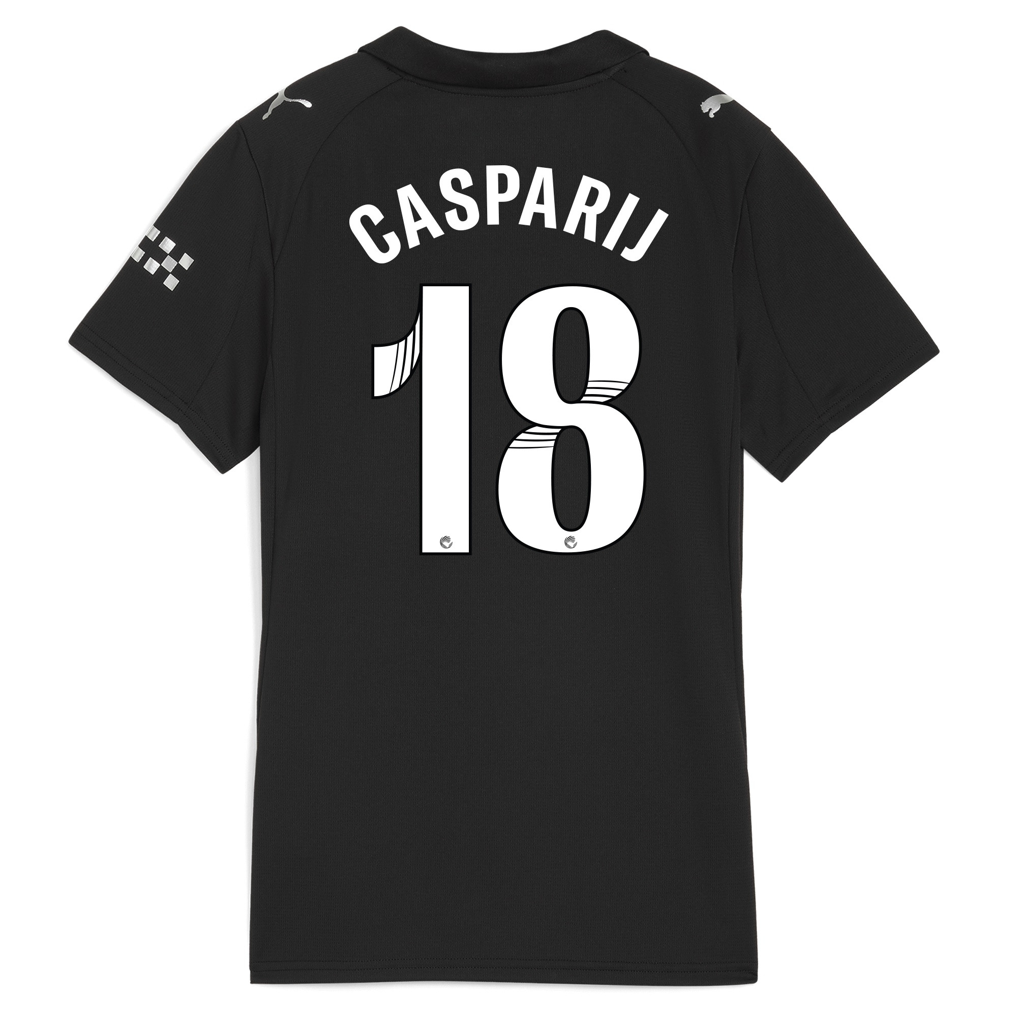 Manchester City womens manchester city away jersey 202526 with casparij 18 printing Collection - ManchesterCitystore.com