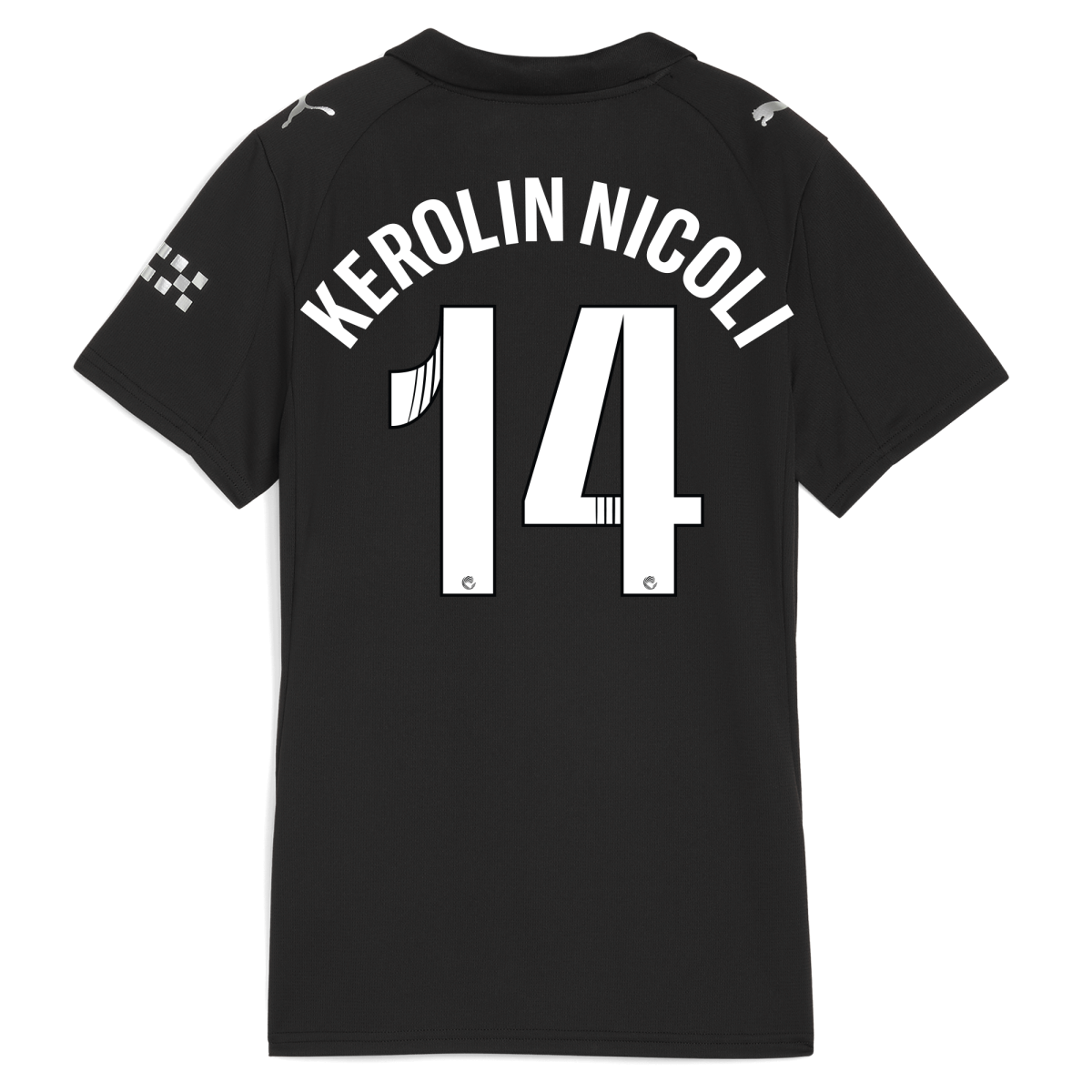 Manchester City womens manchester city away jersey 202526 with kerolin nicoli 14 printing Collection - ManchesterCitystore.com