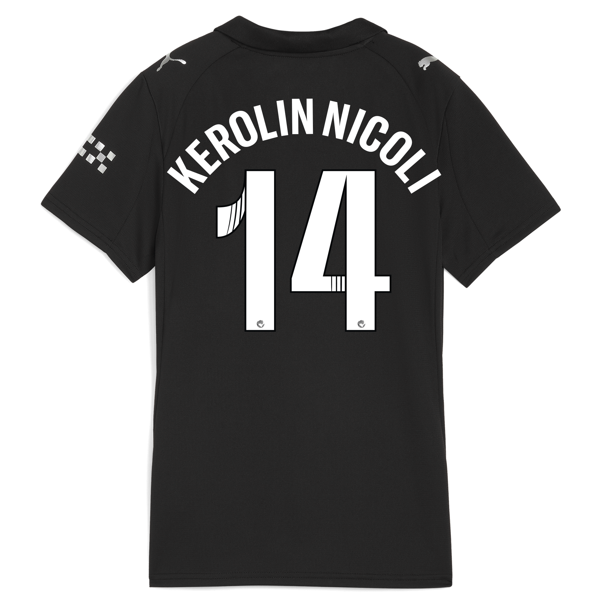 Manchester City womens manchester city away jersey 202526 with kerolin nicoli 14 printing Collection - ManchesterCitystore.com