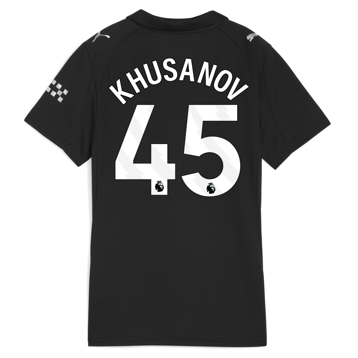 Manchester City womens manchester city away jersey 202526 with khusanov 45 printing Collection - ManchesterCitystore.com