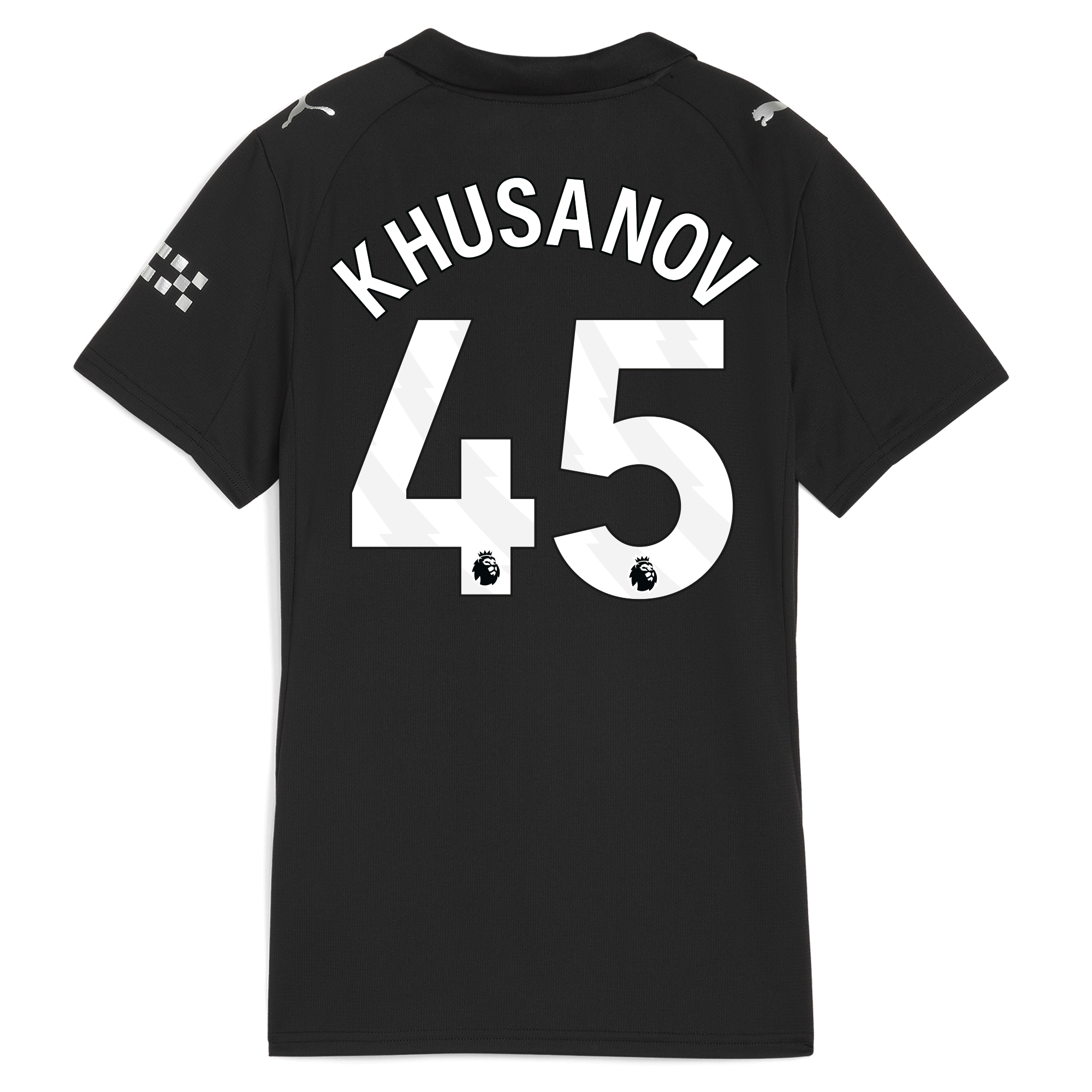 Manchester City womens manchester city away jersey 202526 with khusanov 45 printing Collection - ManchesterCitystore.com