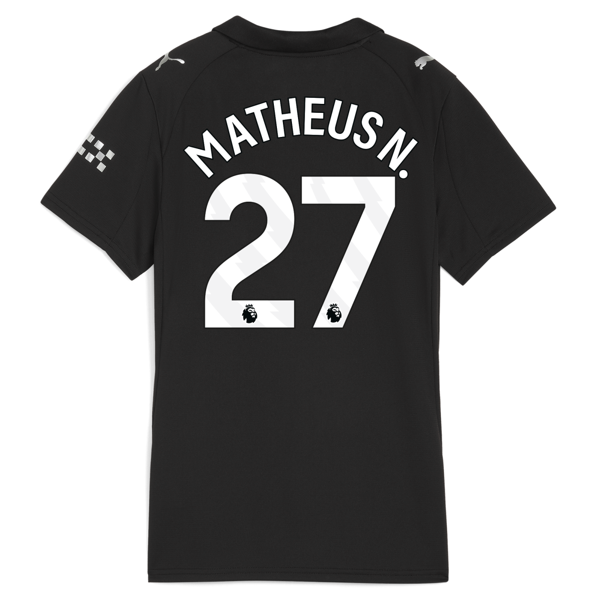 Manchester City womens manchester city away jersey 202526 with matheus n. 27 printing Collection - ManchesterCitystore.com