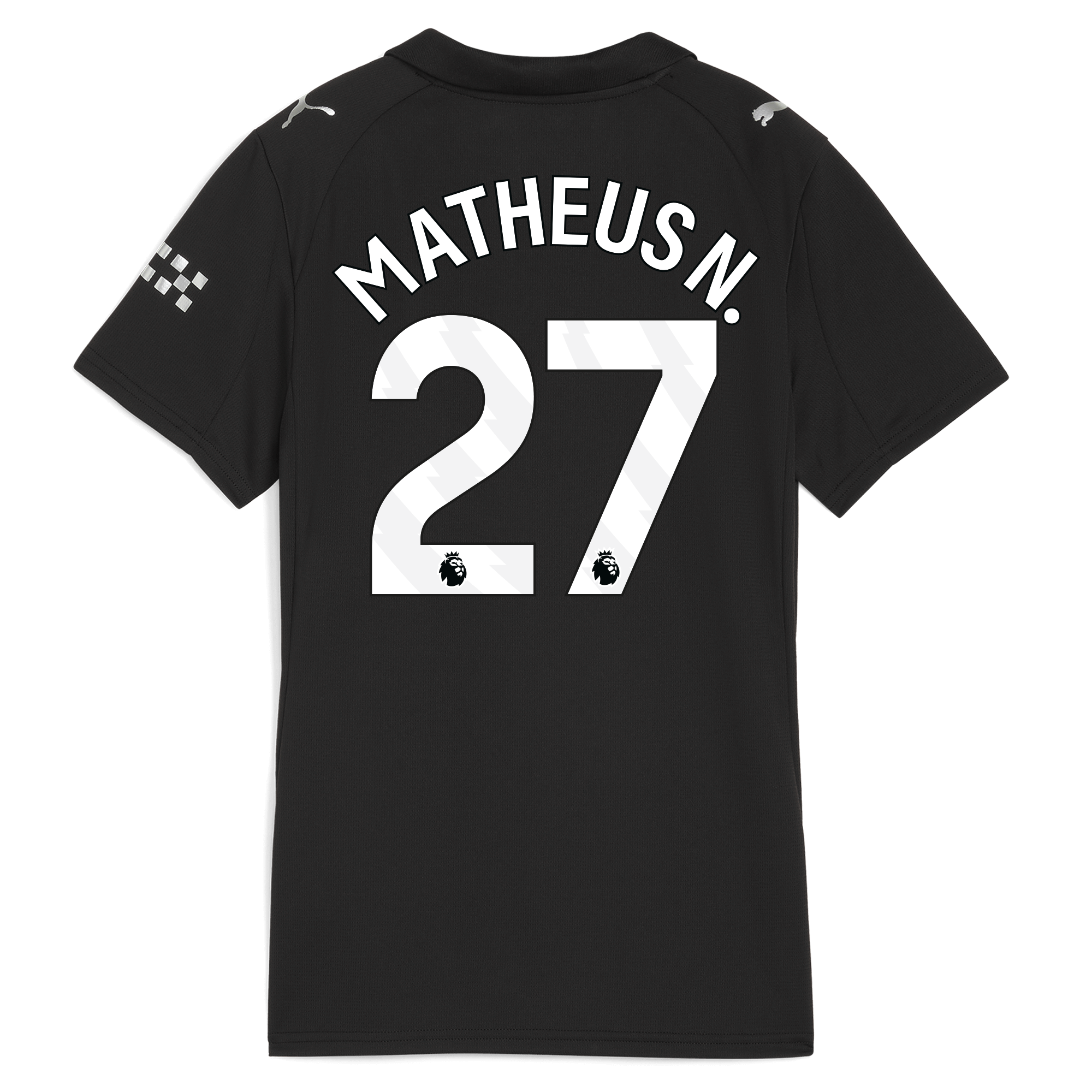 Manchester City womens manchester city away jersey 202526 with matheus n. 27 printing Collection - ManchesterCitystore.com