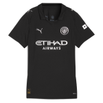 Manchester City womens manchester city away jersey black 202526 with custom printing Collection - ManchesterCitystore.com
