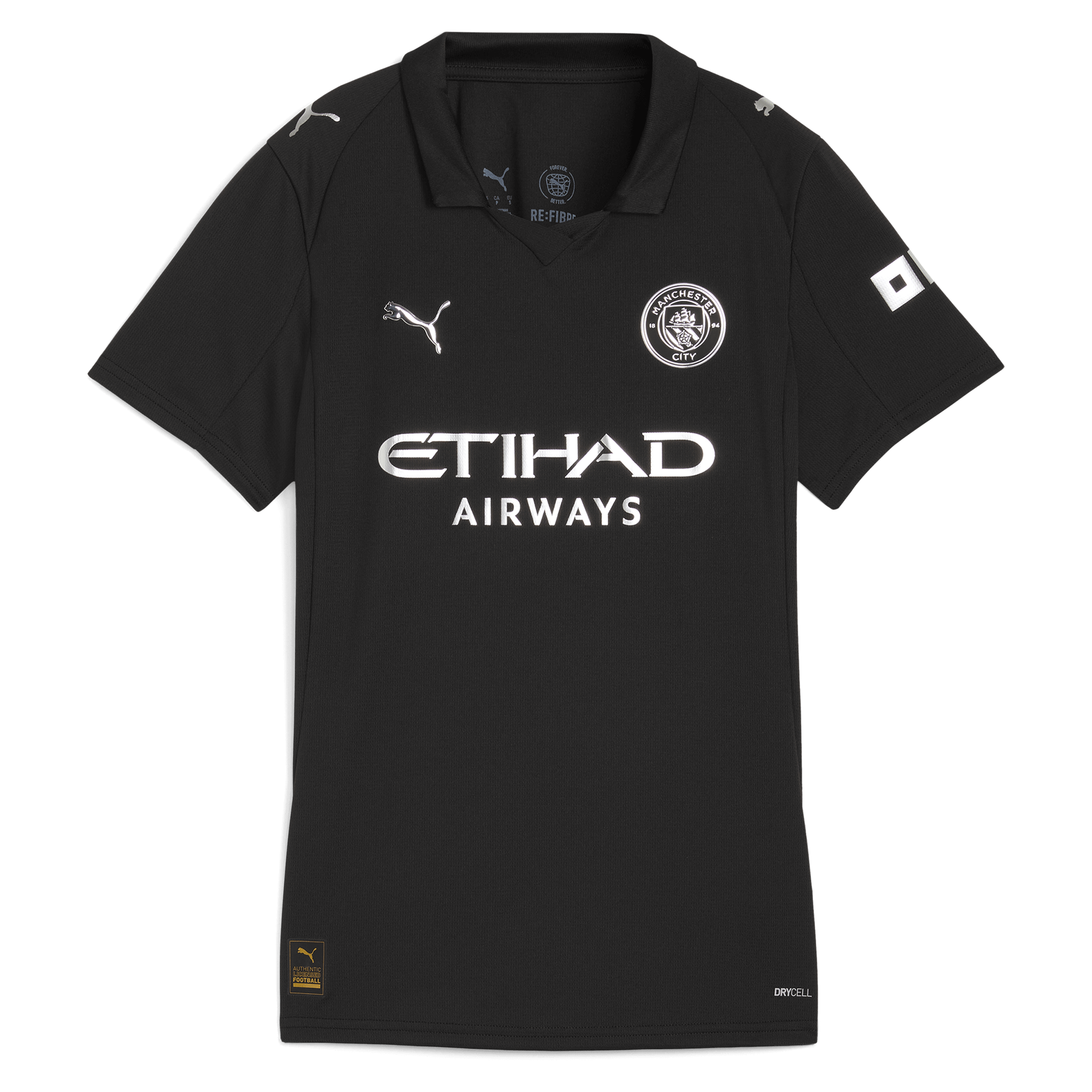 Manchester City womens manchester city away jersey black 202526 Collection - ManchesterCitystore.com