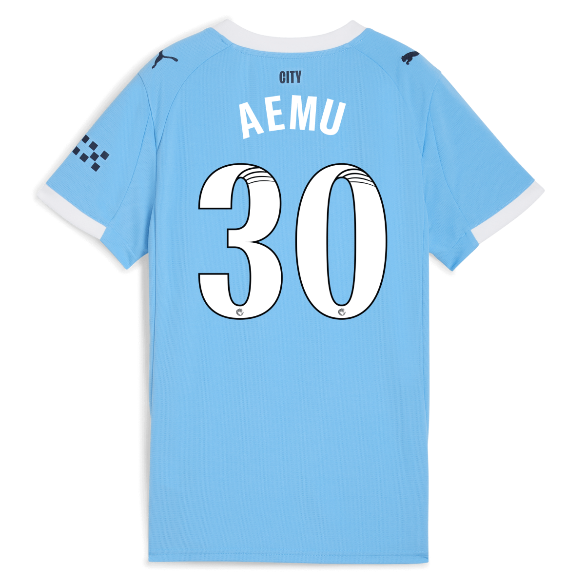 Manchester City womens manchester city home jersey 202526 with aemu 30 printing Collection - ManchesterCitystore.com