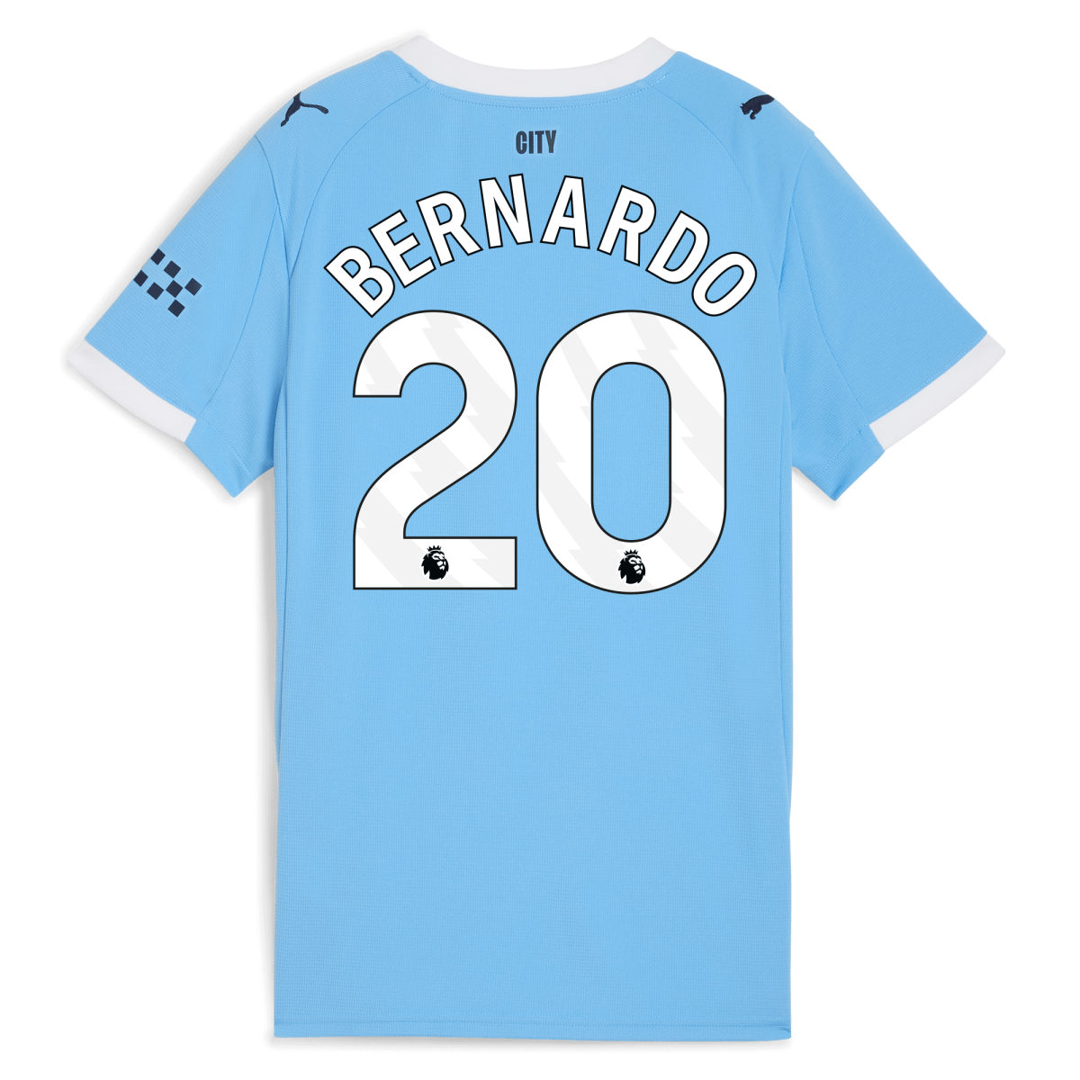 Manchester City womens manchester city home jersey 202526 with bernardo 20 printing Collection - ManchesterCitystore.com