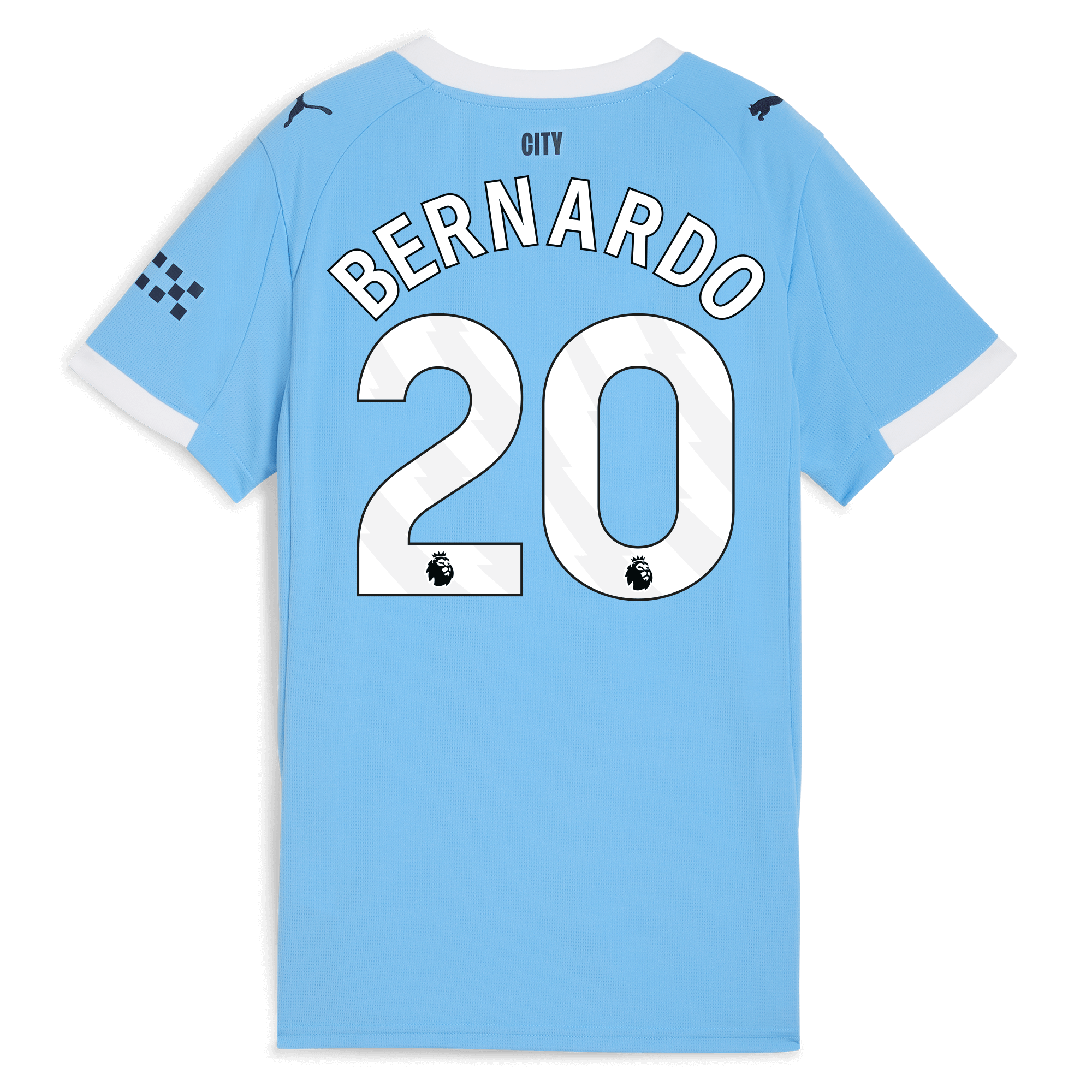 Manchester City womens manchester city home jersey 202526 with bernardo 20 printing Collection - ManchesterCitystore.com