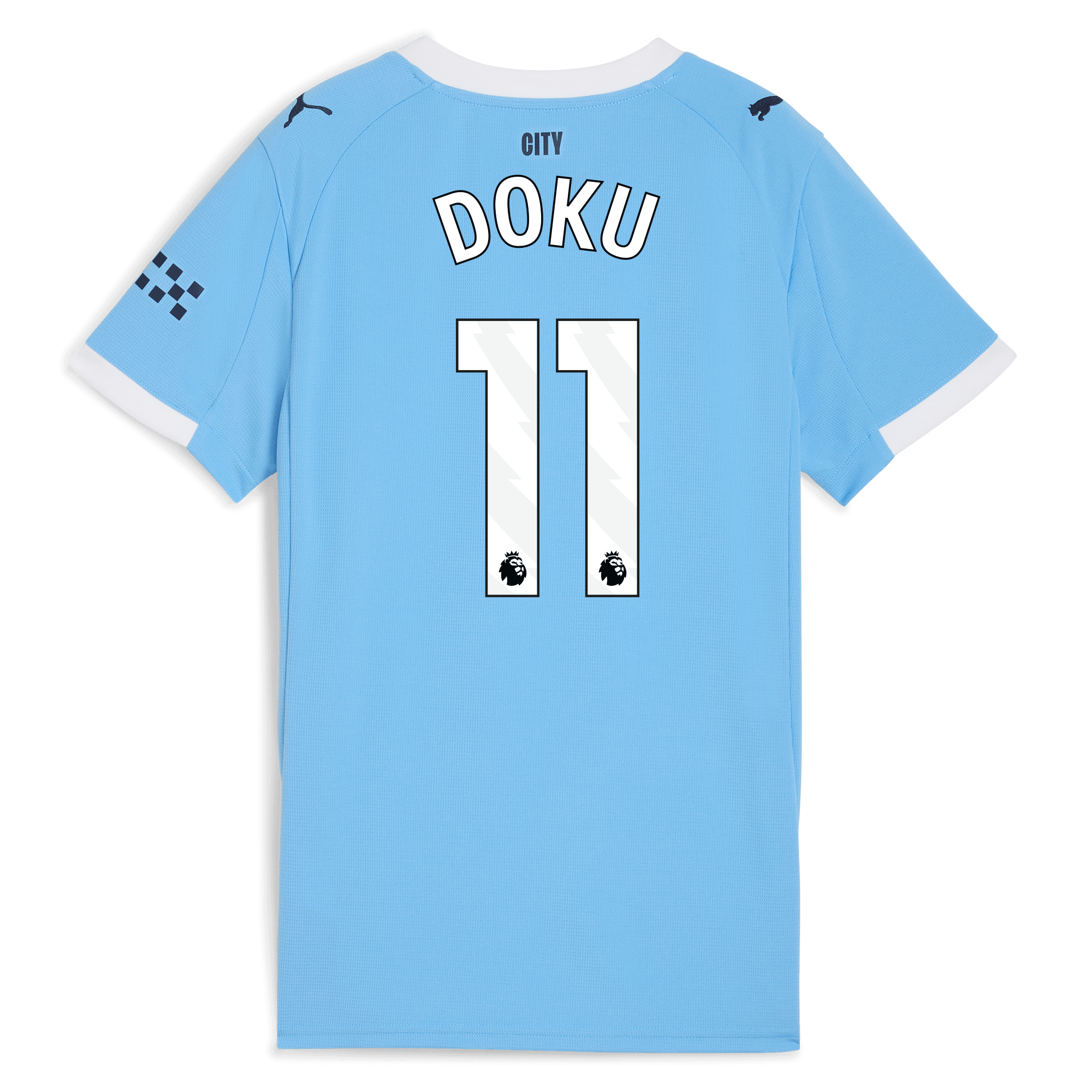 Manchester City womens manchester city home jersey 202526 with doku 11 printing Collection - ManchesterCitystore.com