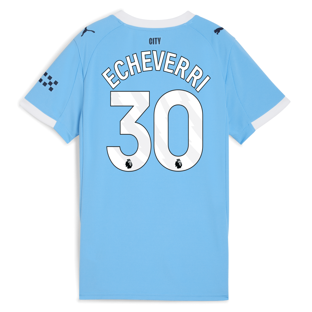 Manchester City womens manchester city home jersey 202526 with echeverri 30 printing Collection - ManchesterCitystore.com