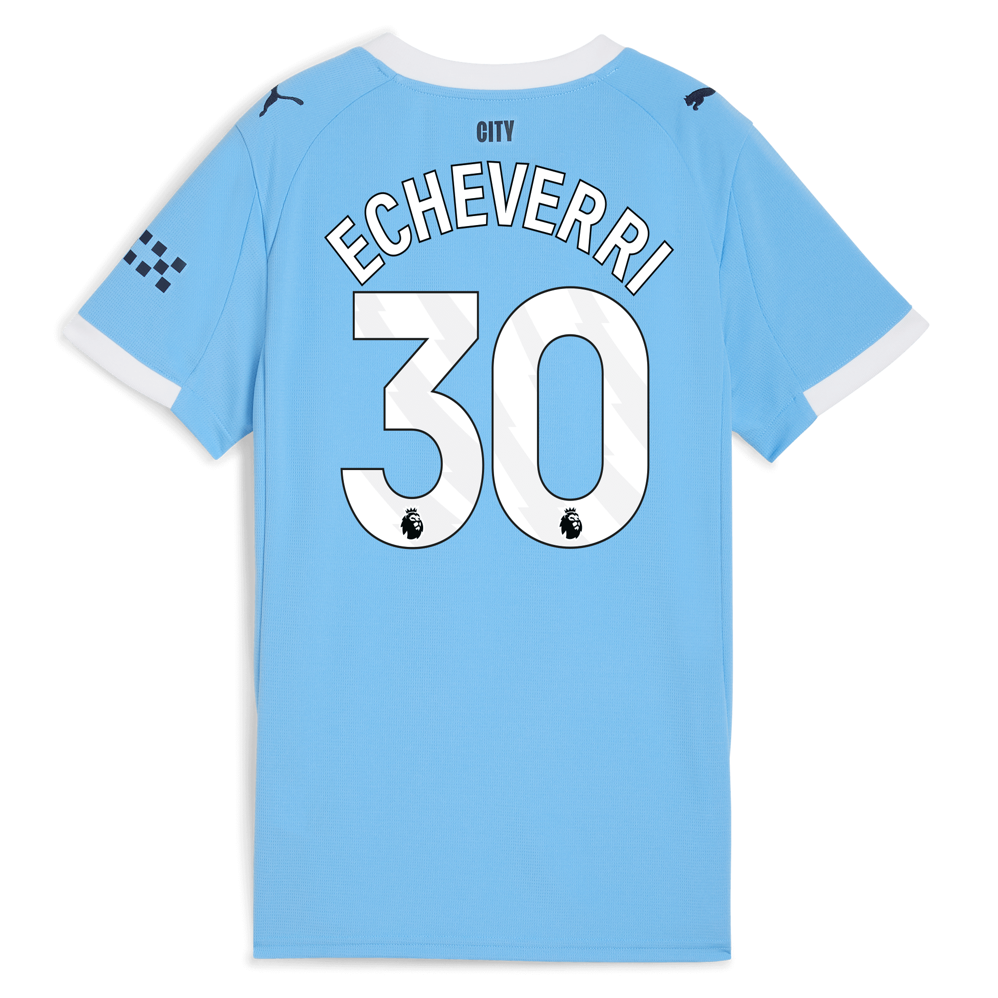 Manchester City womens manchester city home jersey 202526 with echeverri 30 printing Collection - ManchesterCitystore.com
