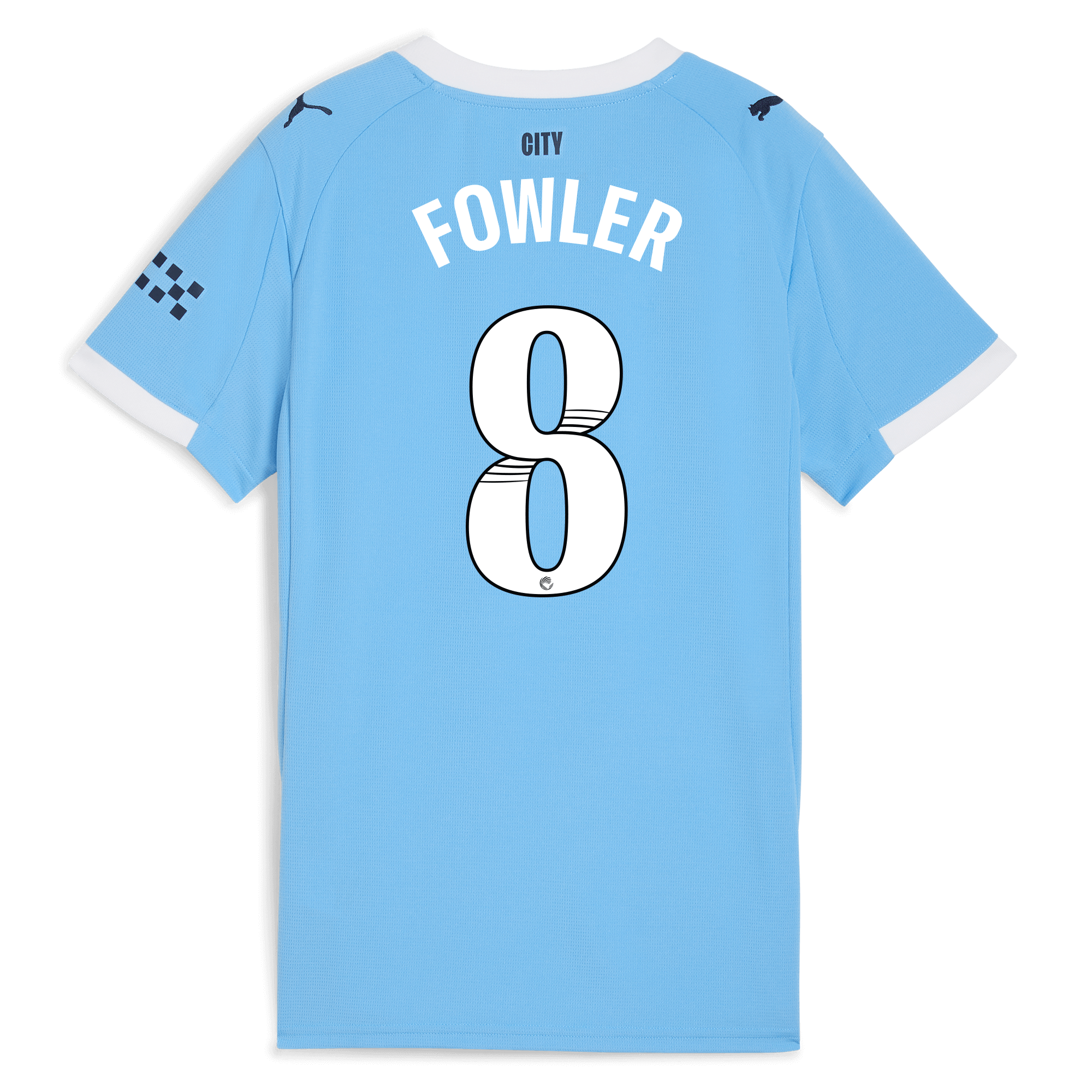 Manchester City womens manchester city home jersey 202526 with fowler 8 printing Collection - ManchesterCitystore.com