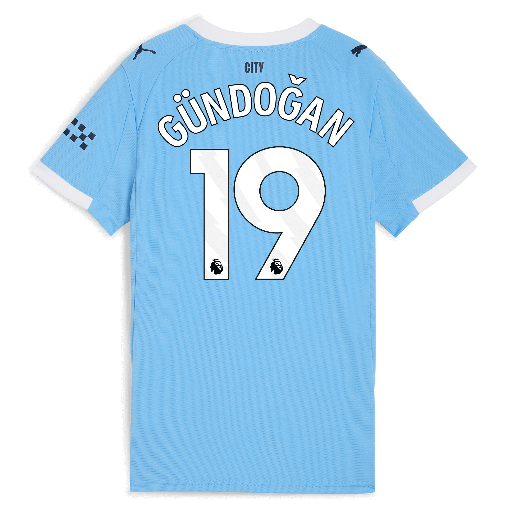Manchester City womens manchester city home jersey 202526 with gundogan 19 printing Collection - ManchesterCitystore.com