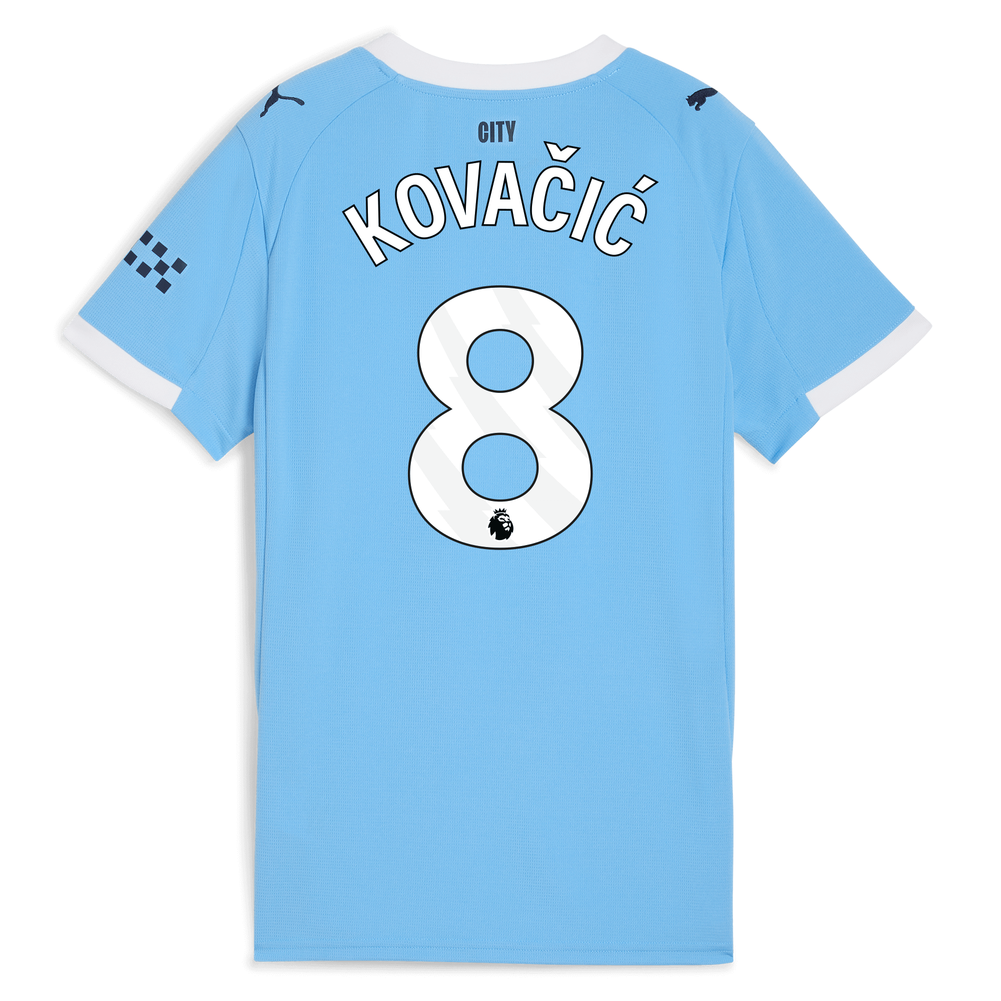 Manchester City womens manchester city home jersey 202526 with kovacic 8 printing Collection - ManchesterCitystore.com