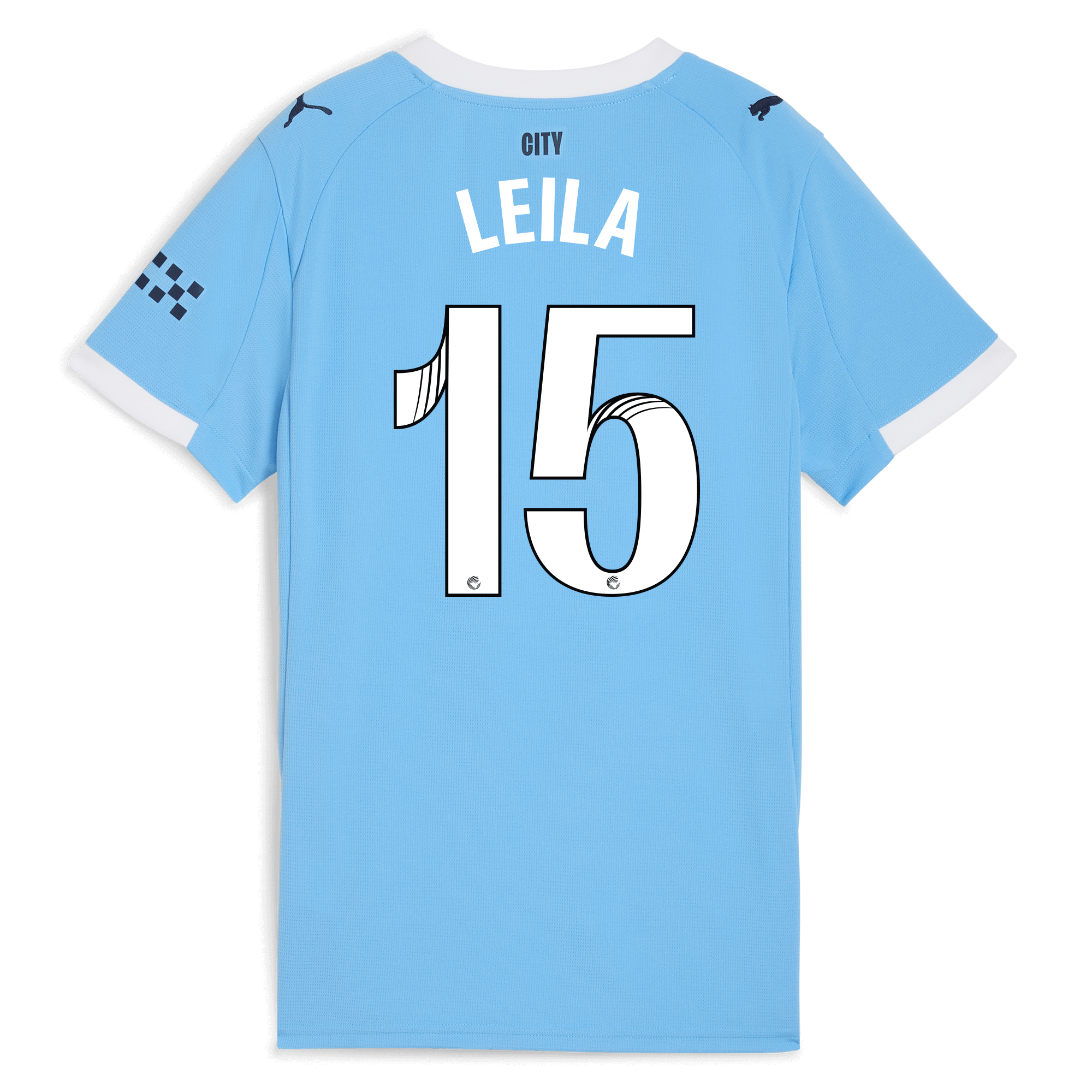 Manchester City womens manchester city home jersey 202526 with leila 15 printing Collection - ManchesterCitystore.com