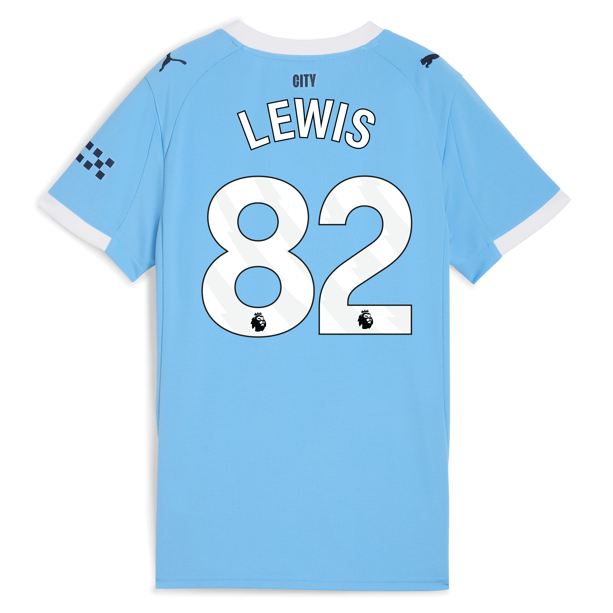 Manchester City womens manchester city home jersey 202526 with lewis 82 printing Collection - ManchesterCitystore.com