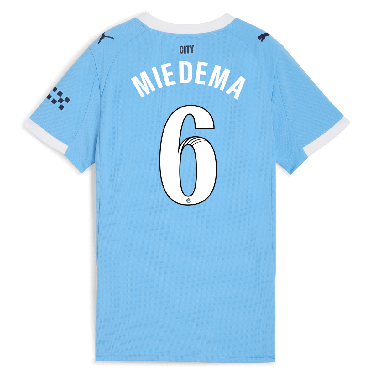 Manchester City womens manchester city home jersey 202526 with miedema 6 printing Collection - ManchesterCitystore.com