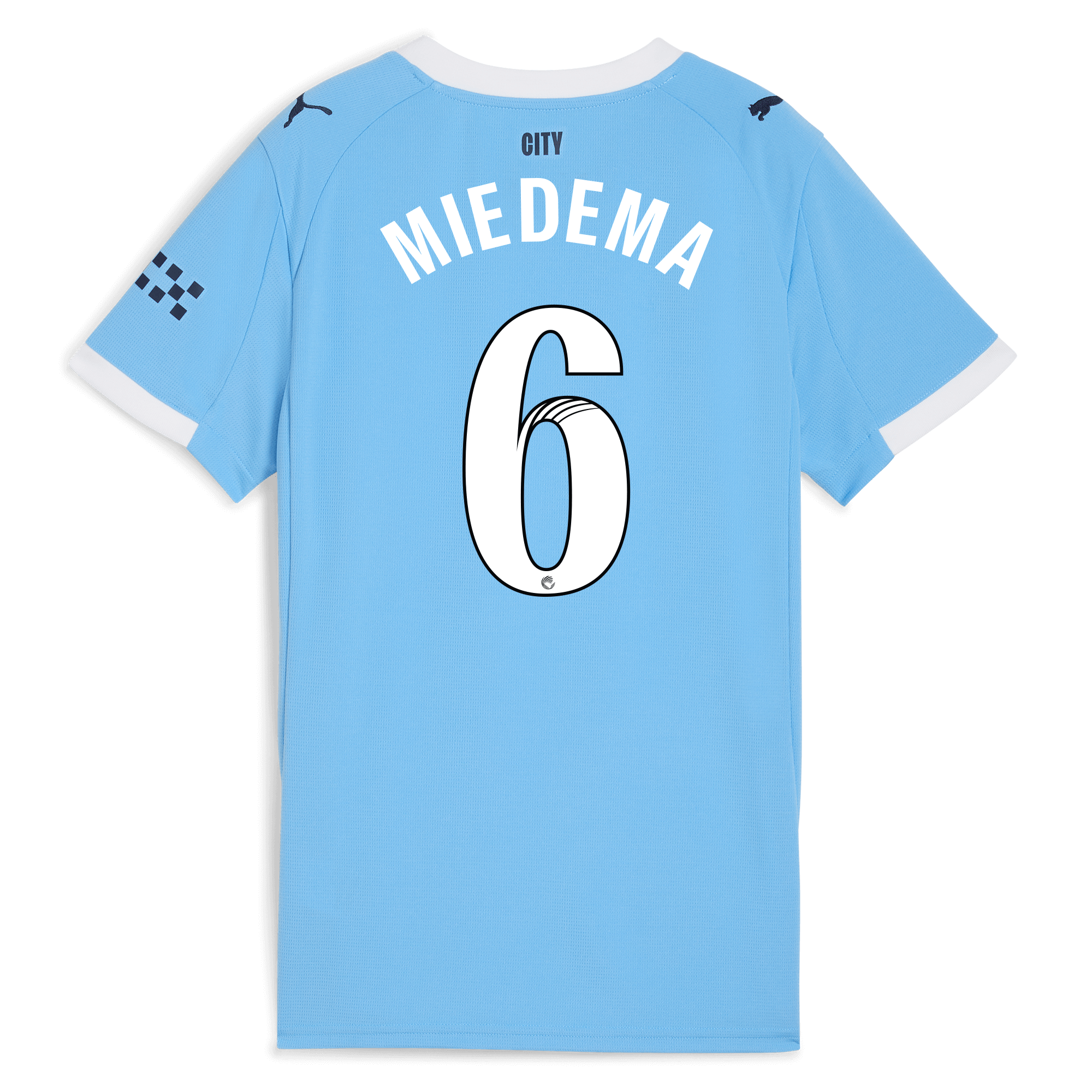 Manchester City womens manchester city home jersey 202526 with miedema 6 printing Collection - ManchesterCitystore.com