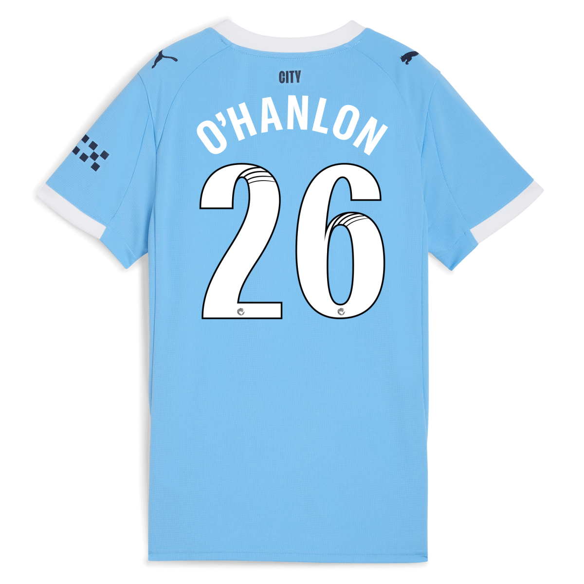 Manchester City womens manchester city home jersey 202526 with ohanlon 26 printing Collection - ManchesterCitystore.com