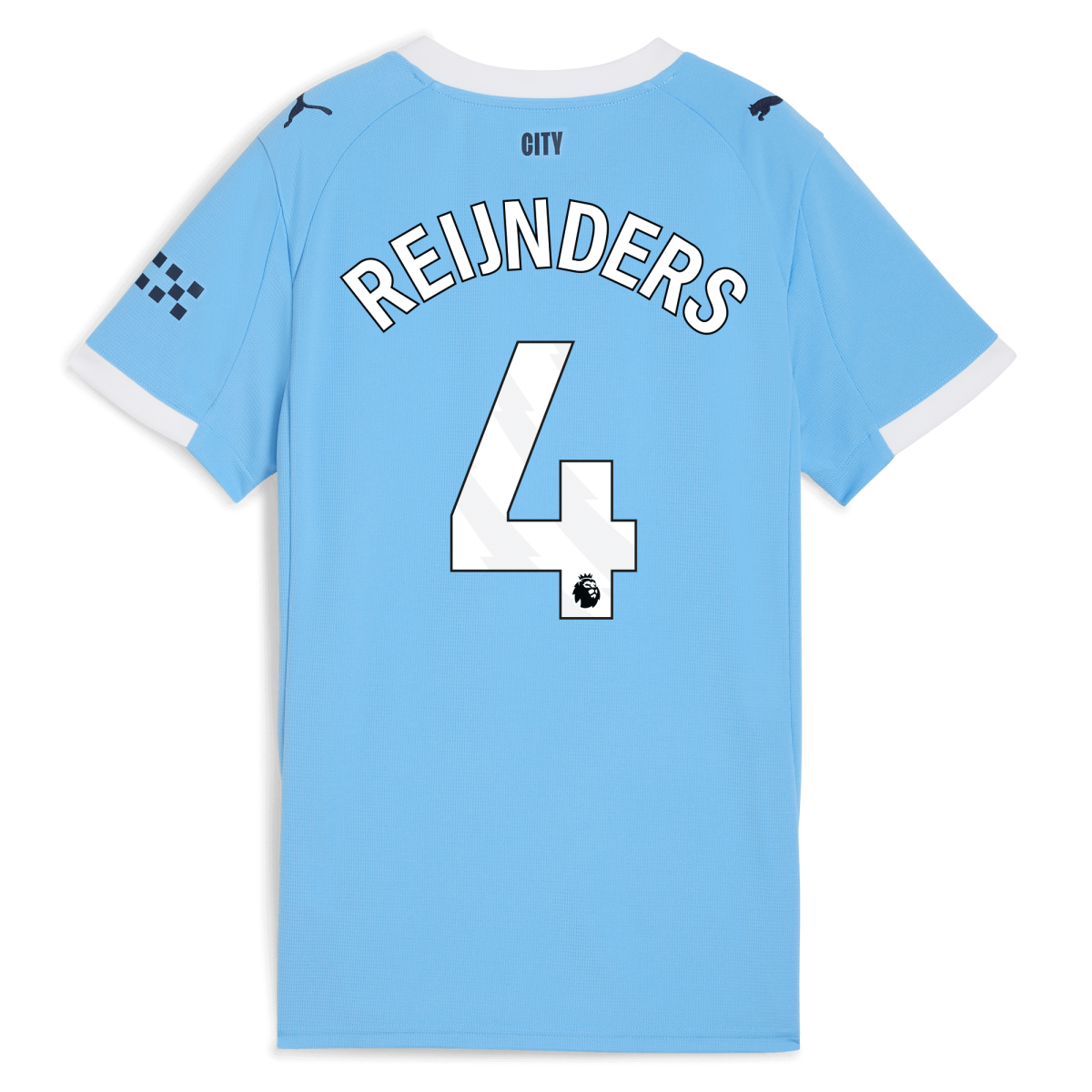 Manchester City womens manchester city home jersey 202526 with reijnders 4 printing Collection - ManchesterCitystore.com