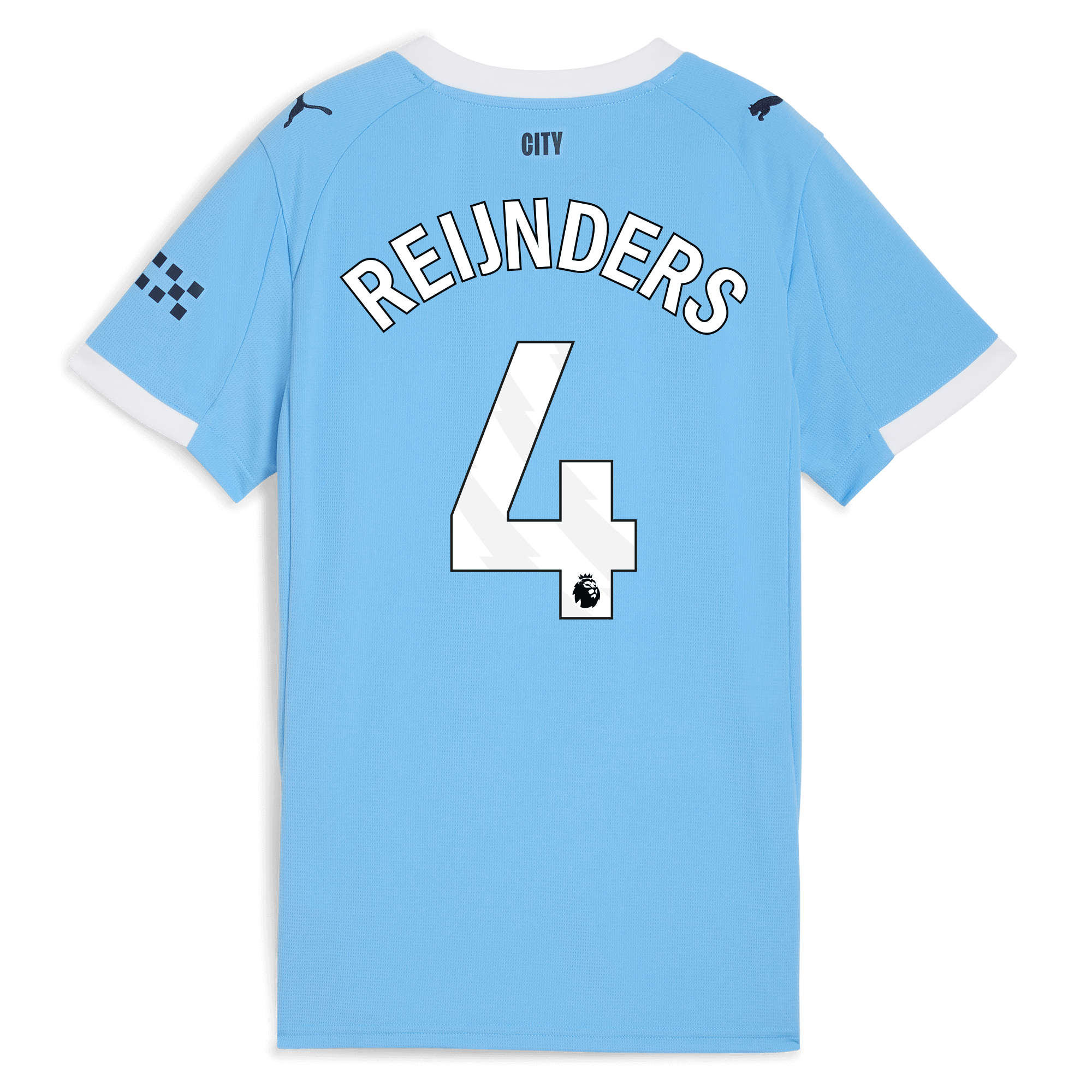 Manchester City womens manchester city home jersey 202526 with reijnders 4 printing Collection - ManchesterCitystore.com