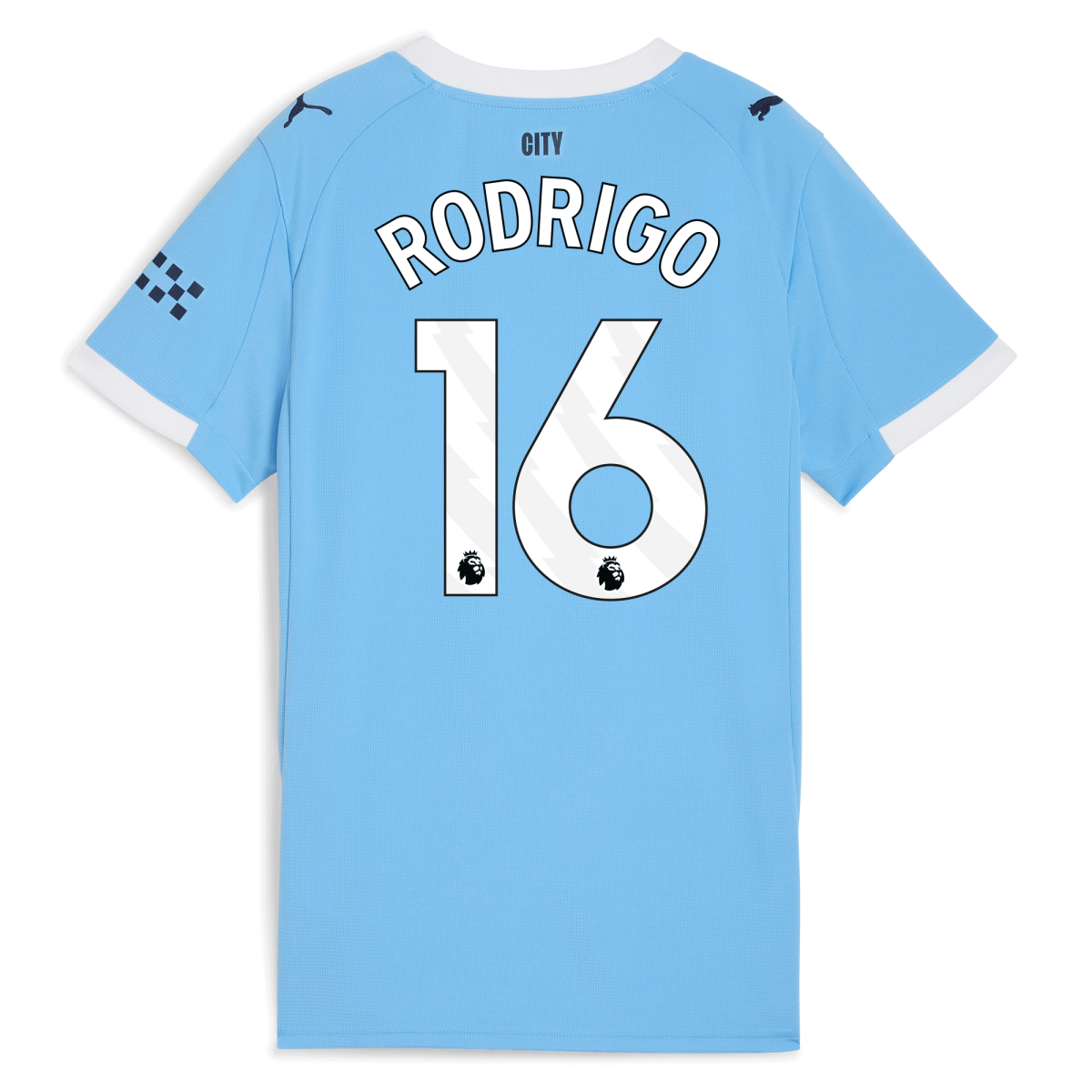 Manchester City womens manchester city home jersey 202526 with rodrigo 16 printing Collection - ManchesterCitystore.com