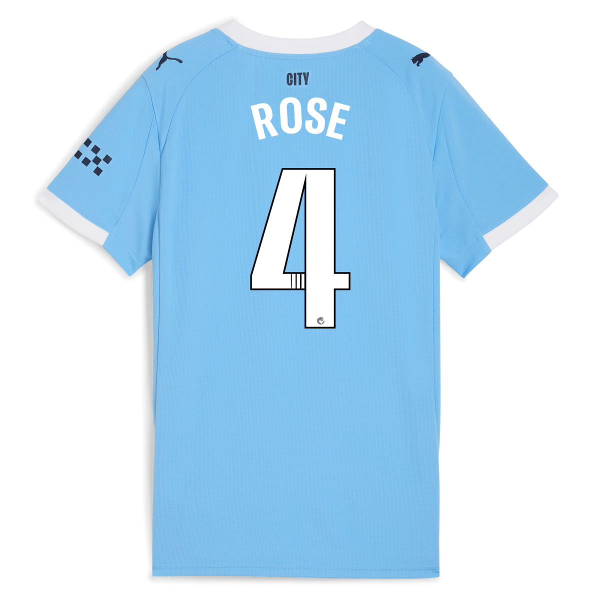 Manchester City womens manchester city home jersey 202526 with rose 4 printing Collection - ManchesterCitystore.com