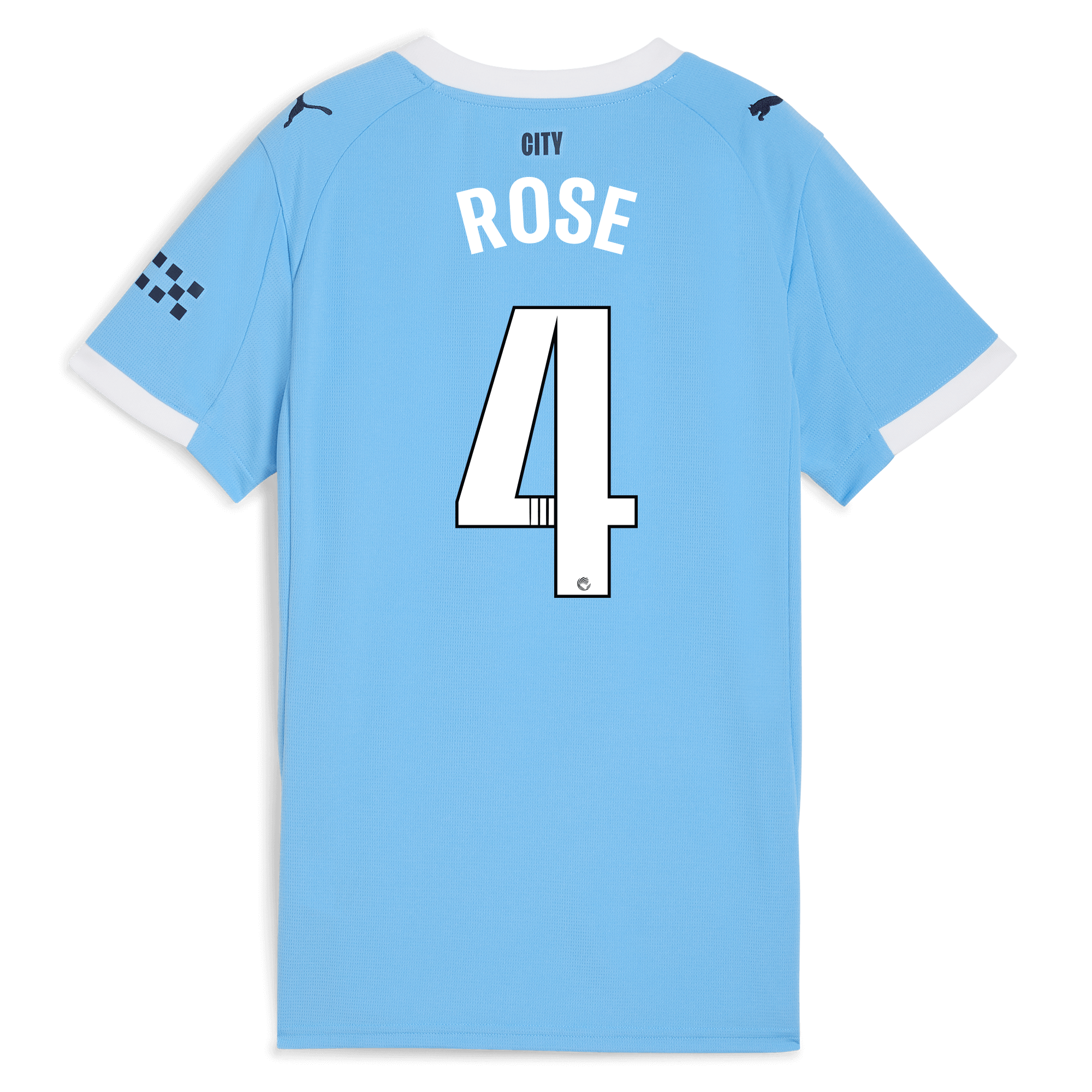 Manchester City womens manchester city home jersey 202526 with rose 4 printing Collection - ManchesterCitystore.com