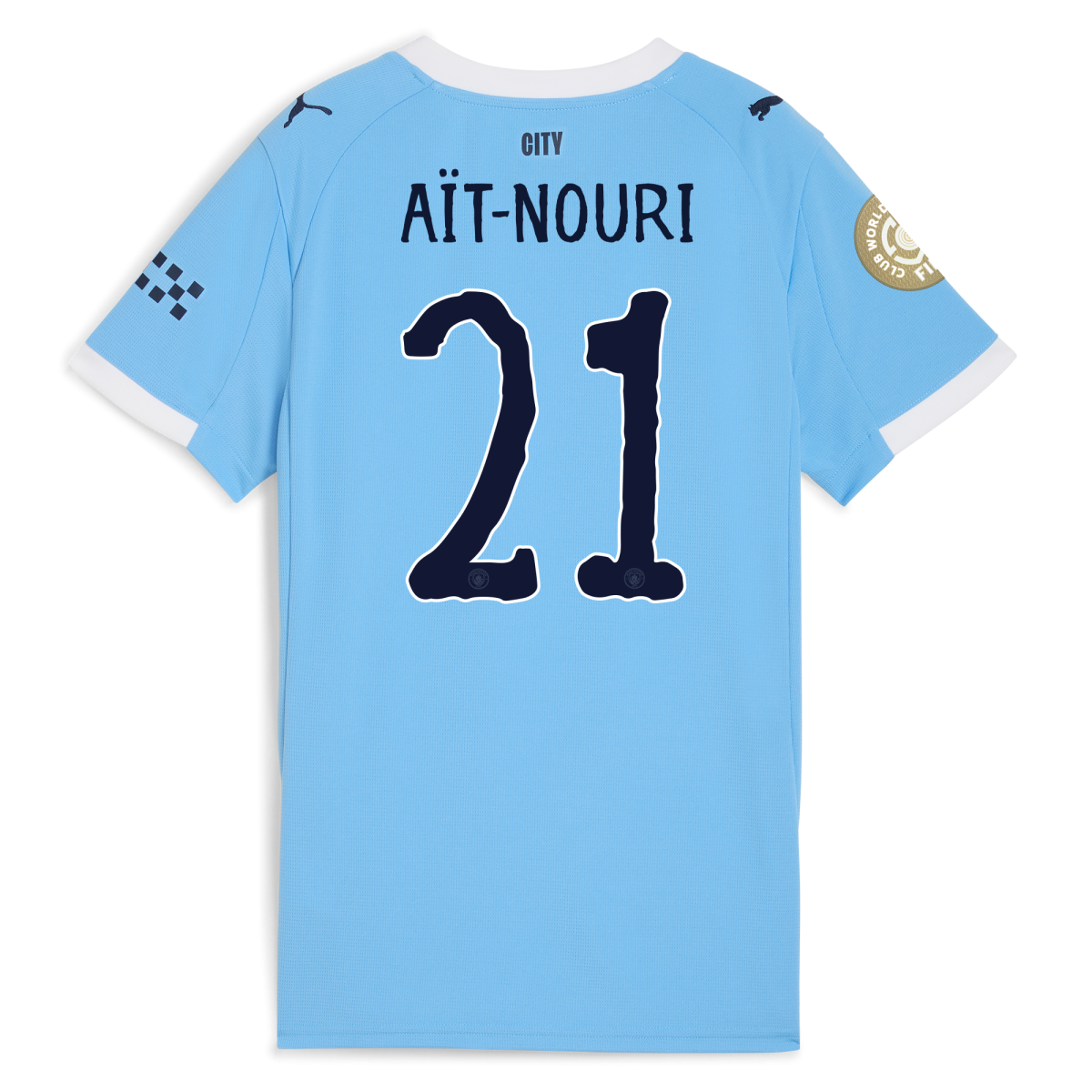 Manchester City womens manchester city kidsuper club world cup home jersey 202526 with ait-nouri 21 printing Collection - ManchesterCitystore.com
