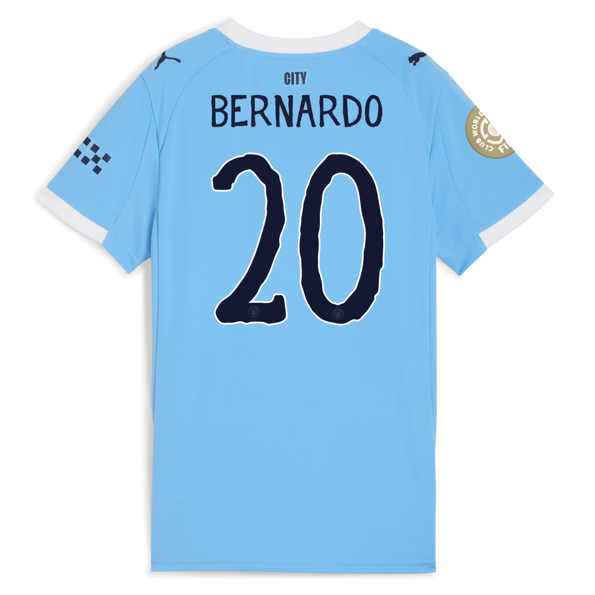Manchester City womens manchester city kidsuper club world cup home jersey 202526 with bernardo 20 printing Collection - ManchesterCitystore.com