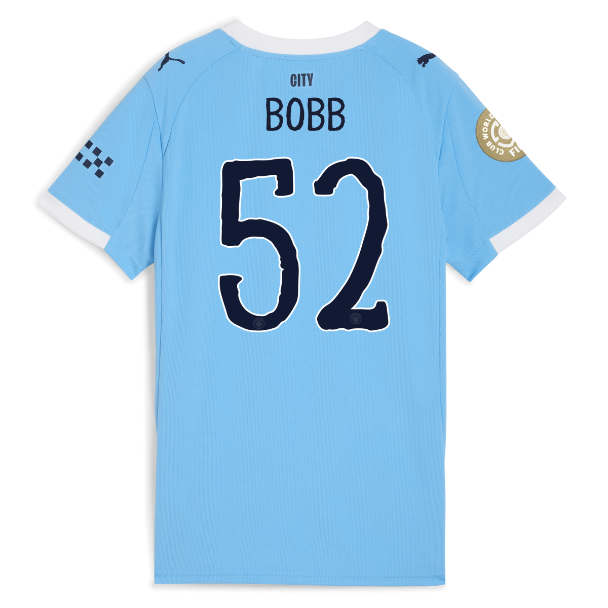 Manchester City womens manchester city kidsuper club world cup home jersey 202526 with bobb 52 printing Collection - ManchesterCitystore.com