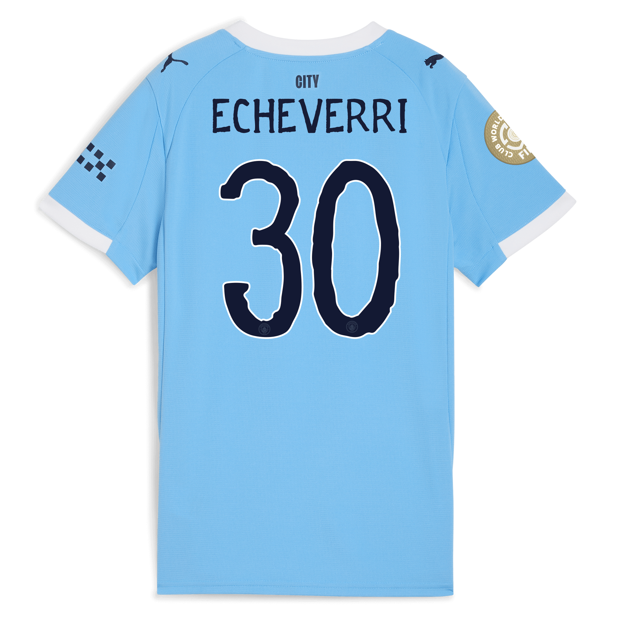 Manchester City womens manchester city kidsuper club world cup home jersey 202526 with echeverri 30 printing Collection - ManchesterCitystore.com