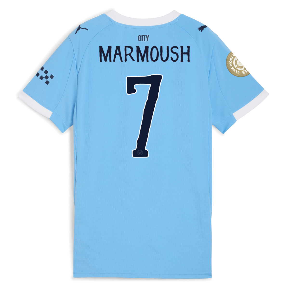 Manchester City womens manchester city kidsuper club world cup home jersey 202526 with marmoush 7 printing Collection - ManchesterCitystore.com
