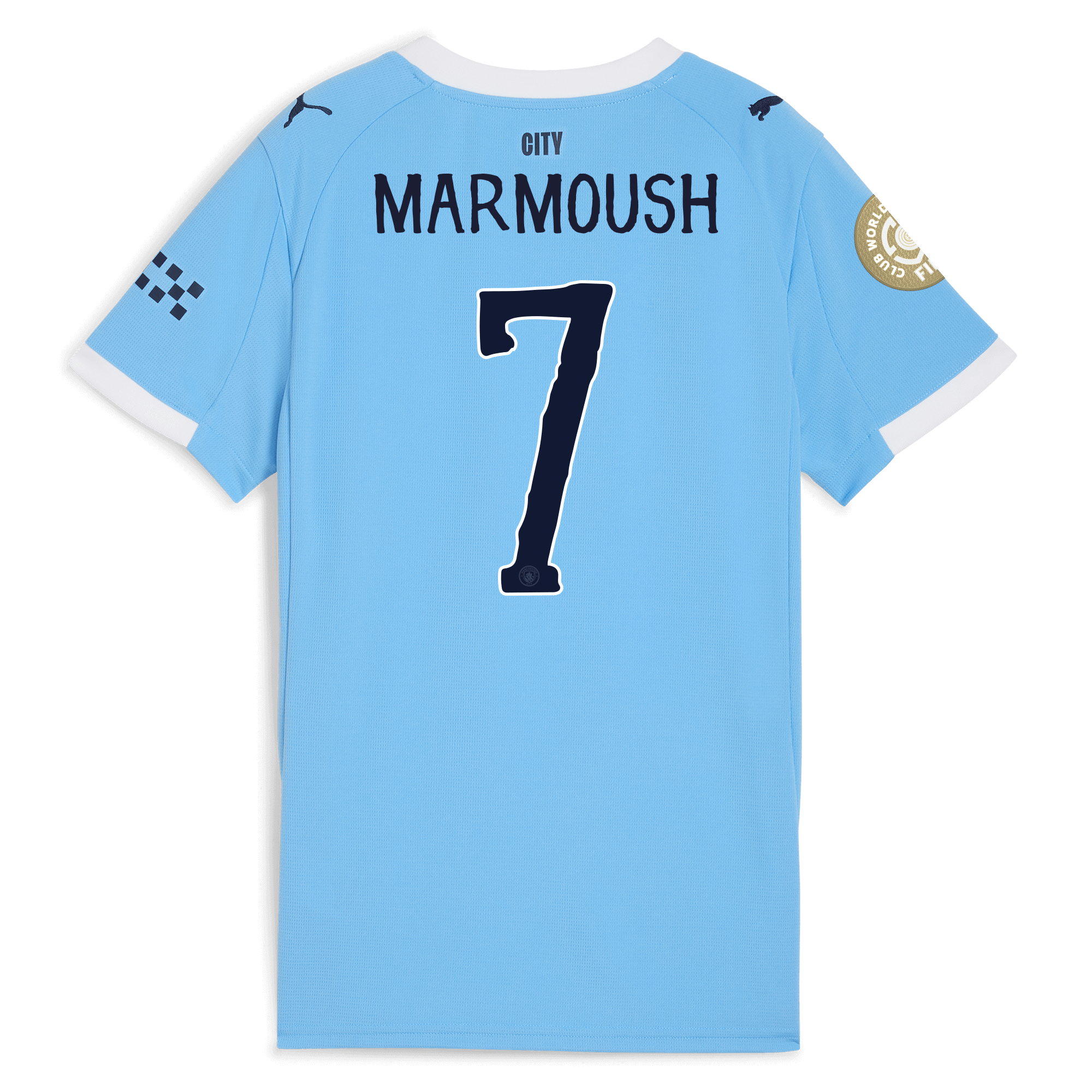 Manchester City womens manchester city kidsuper club world cup home jersey 202526 with marmoush 7 printing Collection - ManchesterCitystore.com