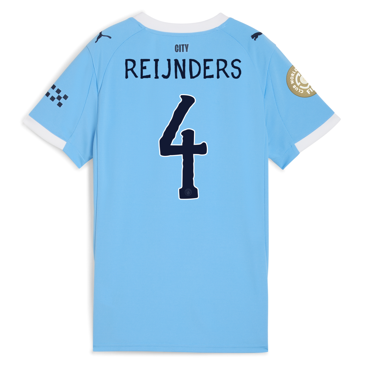 Manchester City womens manchester city kidsuper club world cup home jersey 202526 with reijnders 4 printing Collection - ManchesterCitystore.com