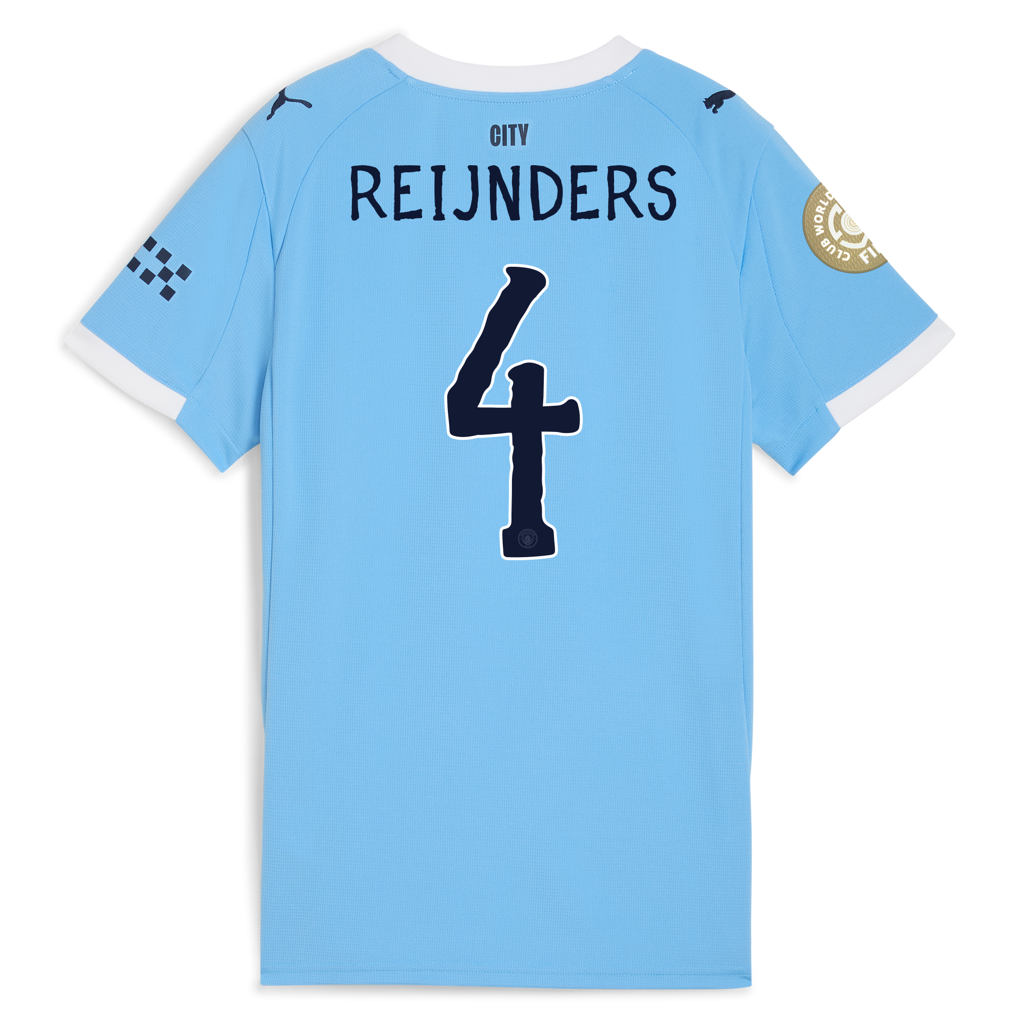 Manchester City womens manchester city kidsuper club world cup home jersey 202526 with reijnders 4 printing Collection - ManchesterCitystore.com
