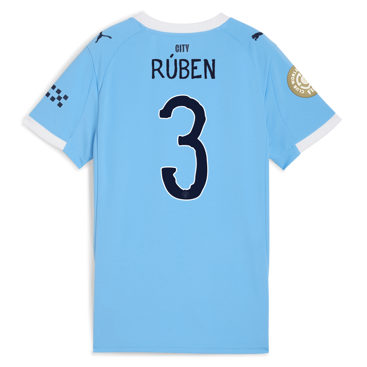 Manchester City womens manchester city kidsuper club world cup home jersey 202526 with ruben 3 printing Collection - ManchesterCitystore.com
