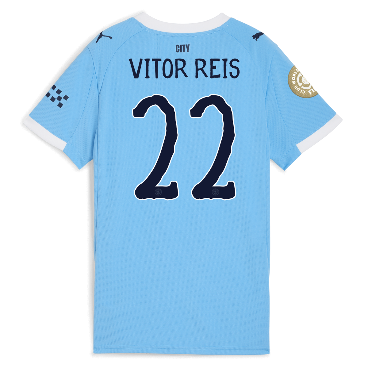 Manchester City womens manchester city kidsuper club world cup home jersey 202526 with vitor reis 22 printing Collection - ManchesterCitystore.com